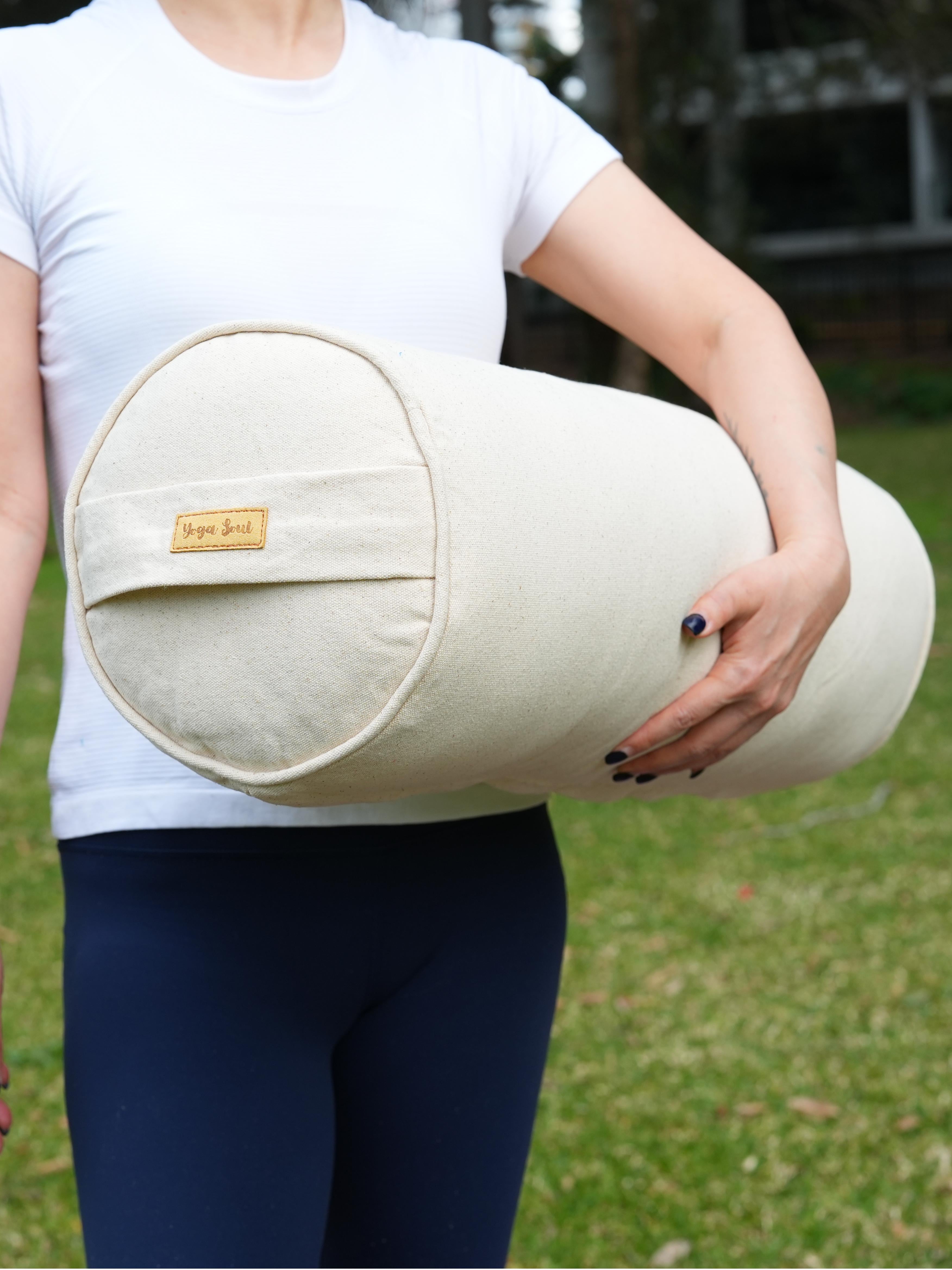 Round Yoga Bolster | Pure | Purity