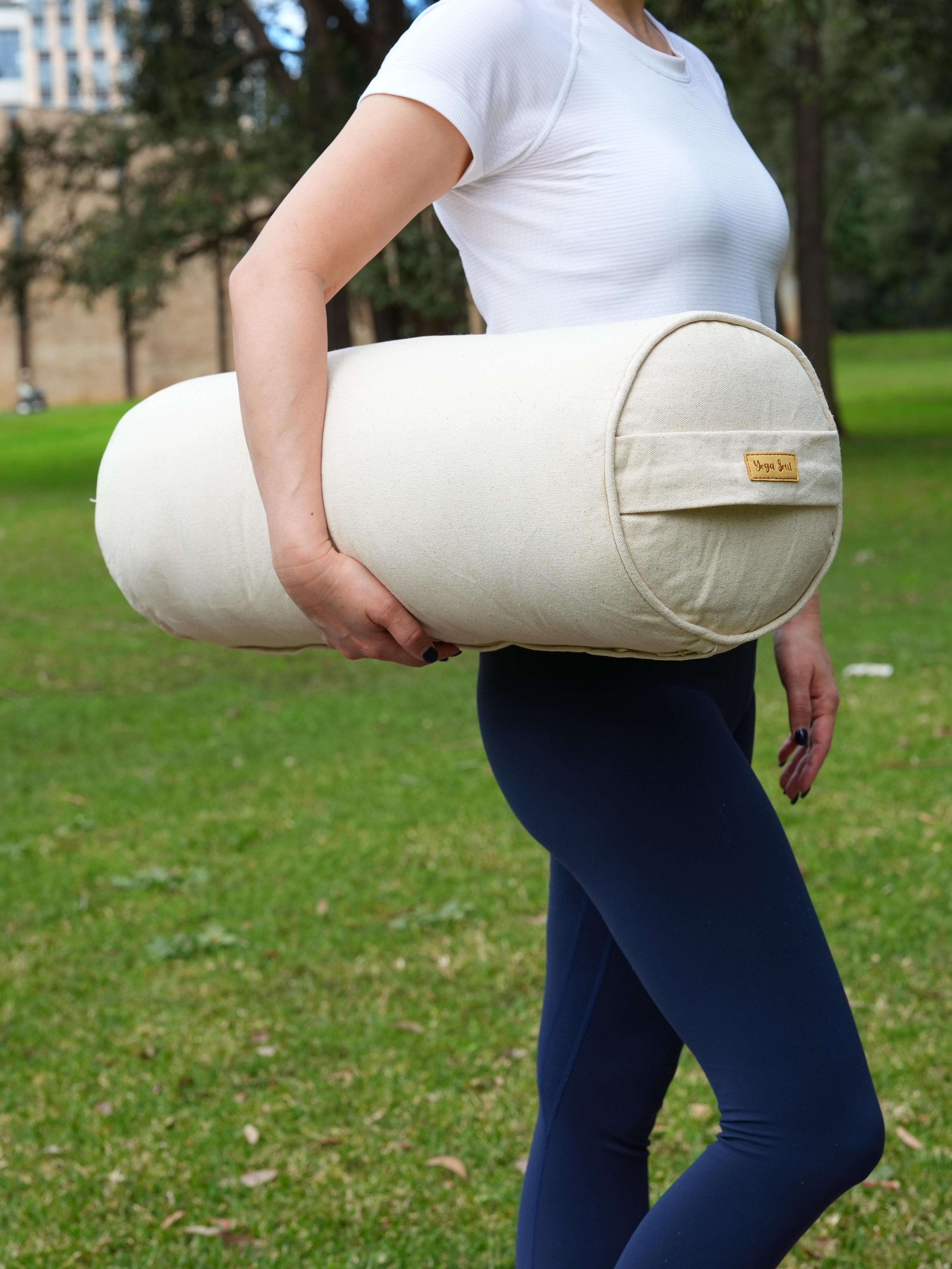 Round Yoga Bolster | Pure | Purity