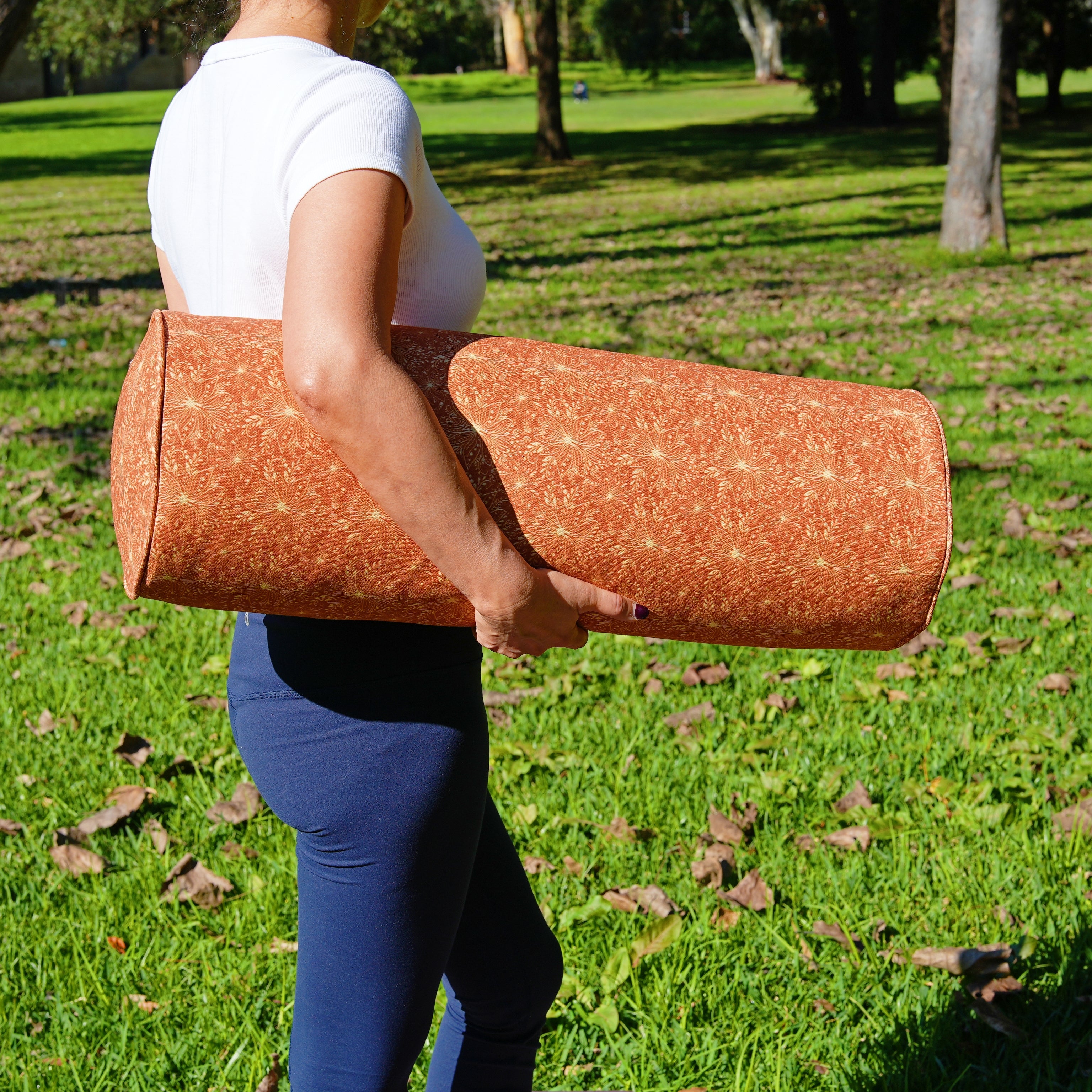 Round Yoga Bolster | Sattva Lotus | Bhumi
