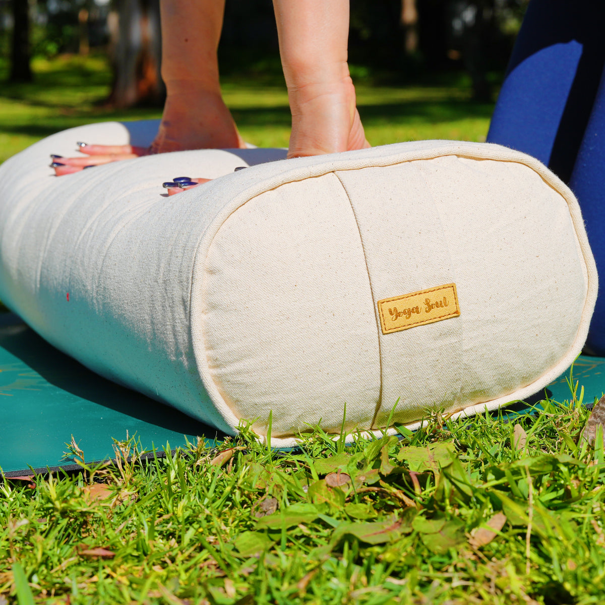 Oval Yoga Bolster | Sattva Purity