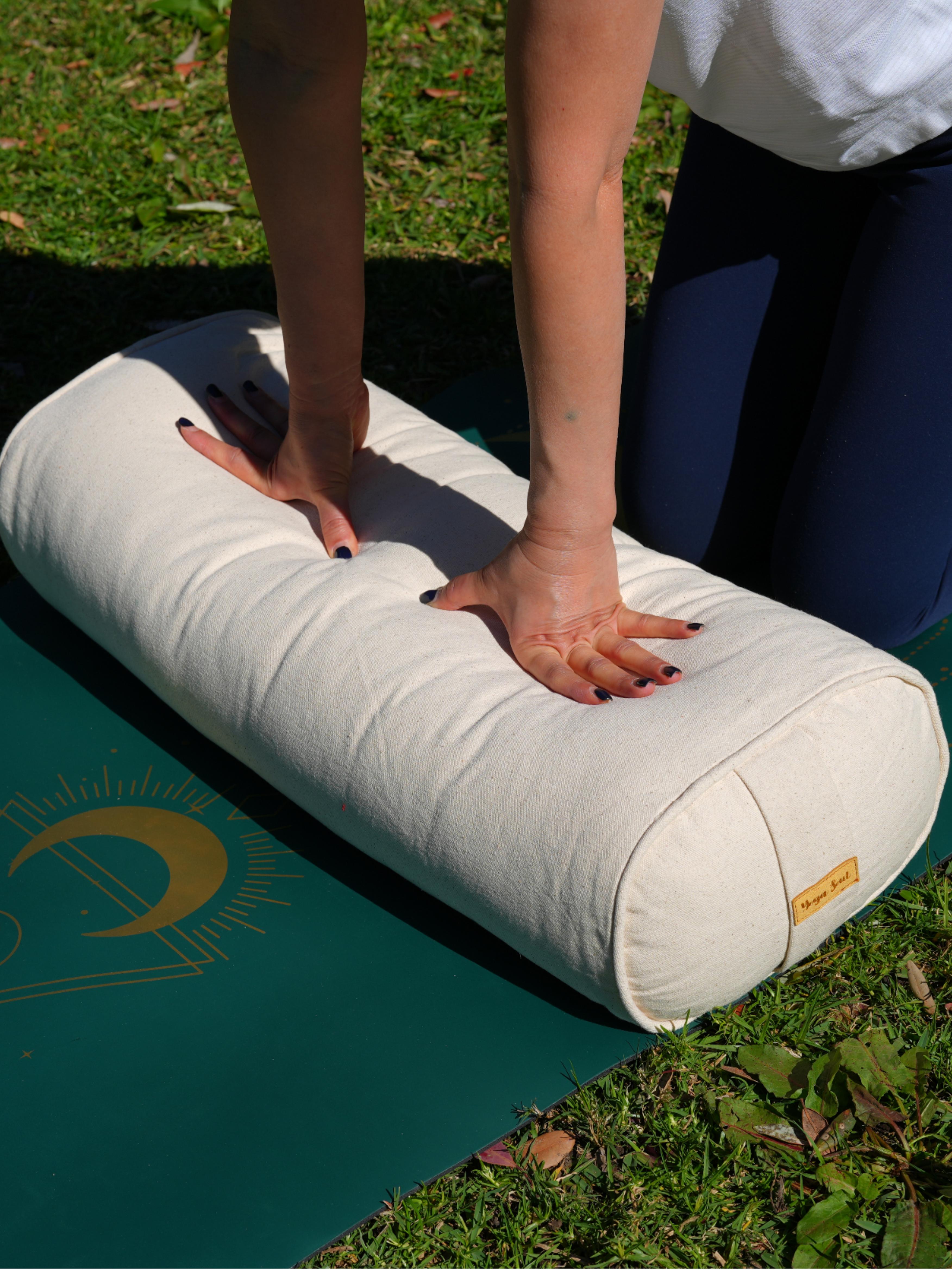 Oval Yoga Bolster | Pure | Purity
