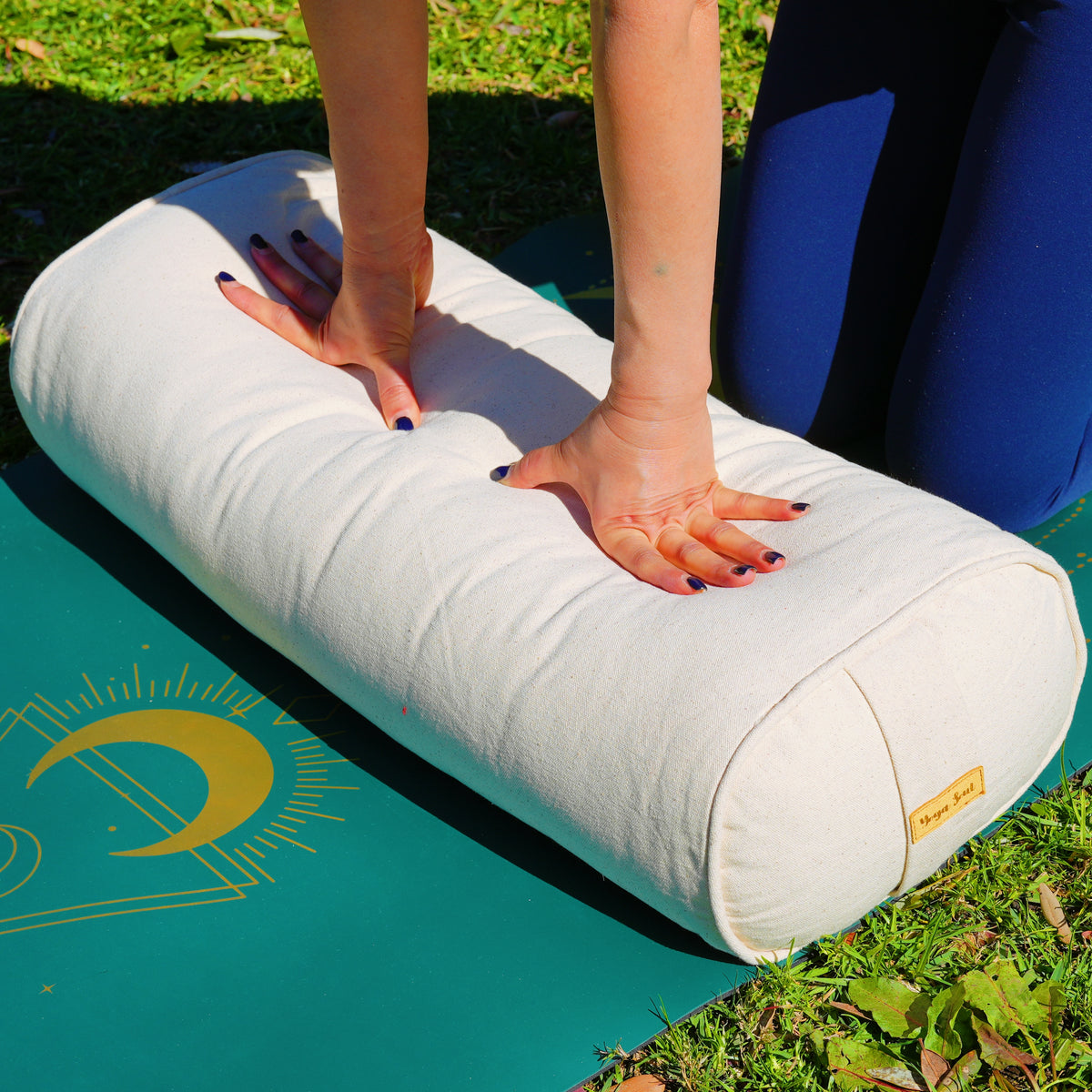 Oval Yoga Bolster | Sattva Purity