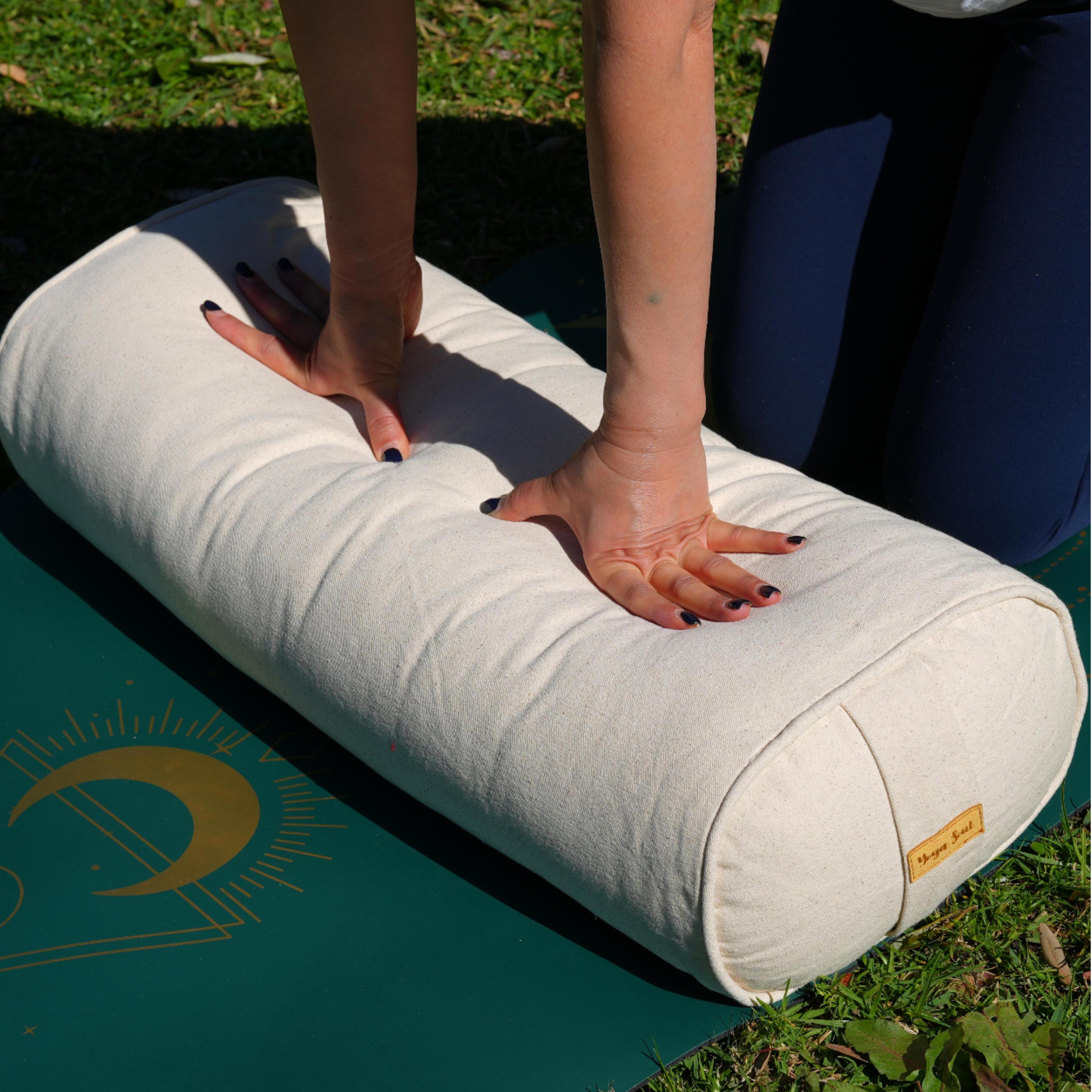 Oval Yoga Bolster | Pure | Purity