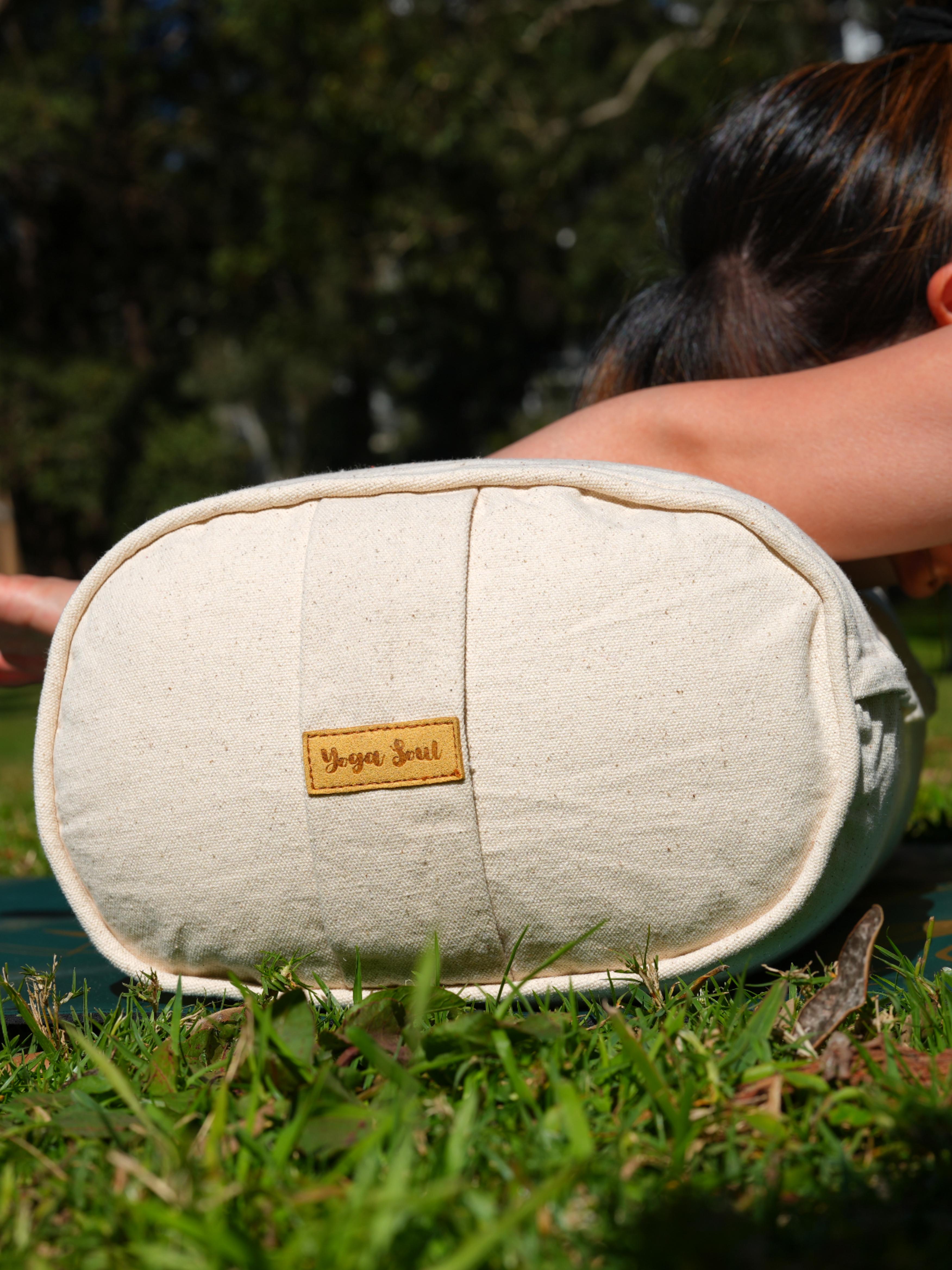 Oval Yoga Bolster | Pure | Purity