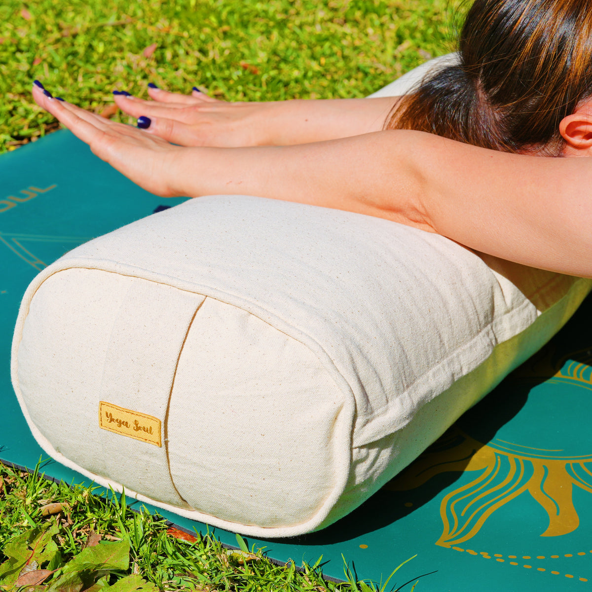 Oval Yoga Bolster | Sattva Purity