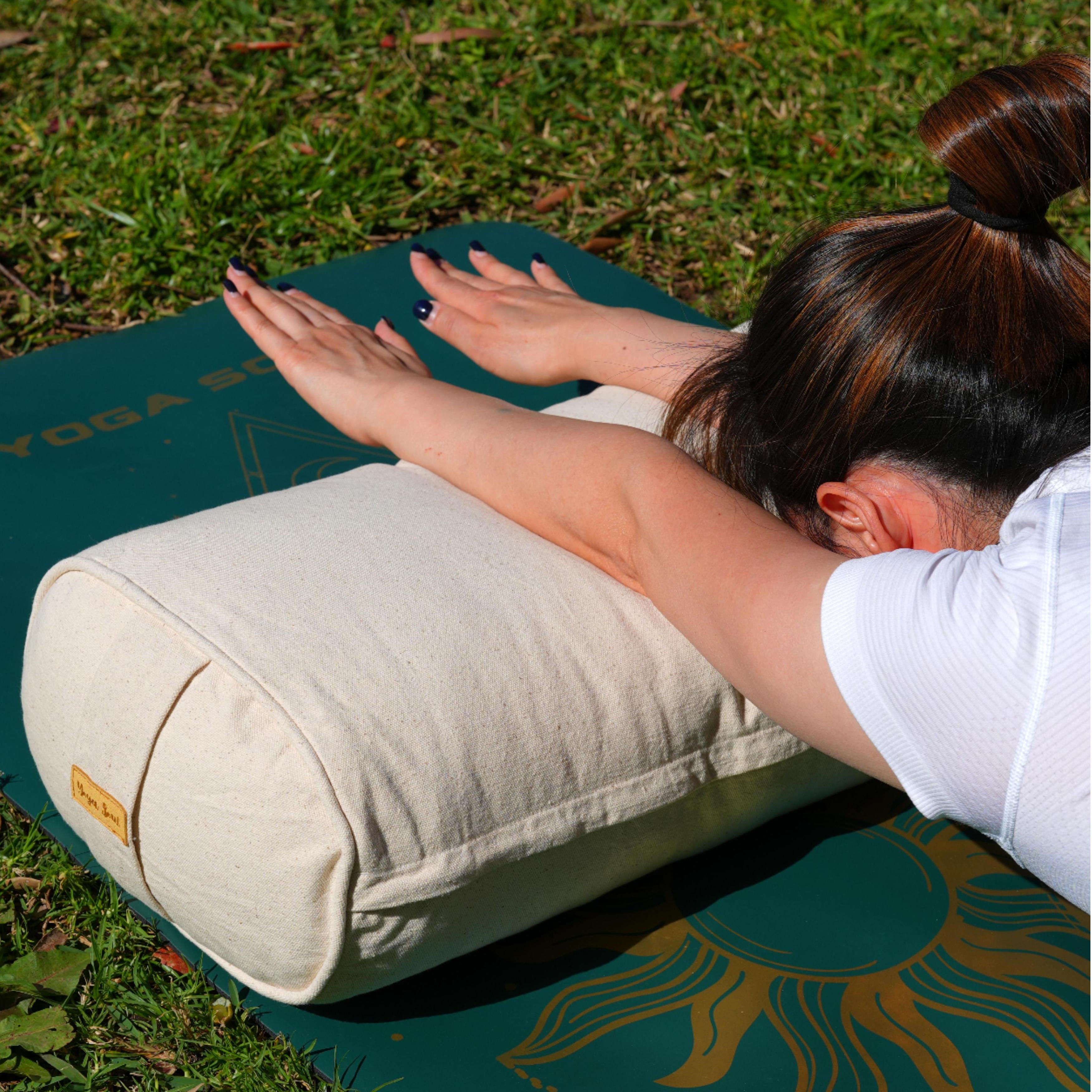 Oval Yoga Bolster | Pure | Purity