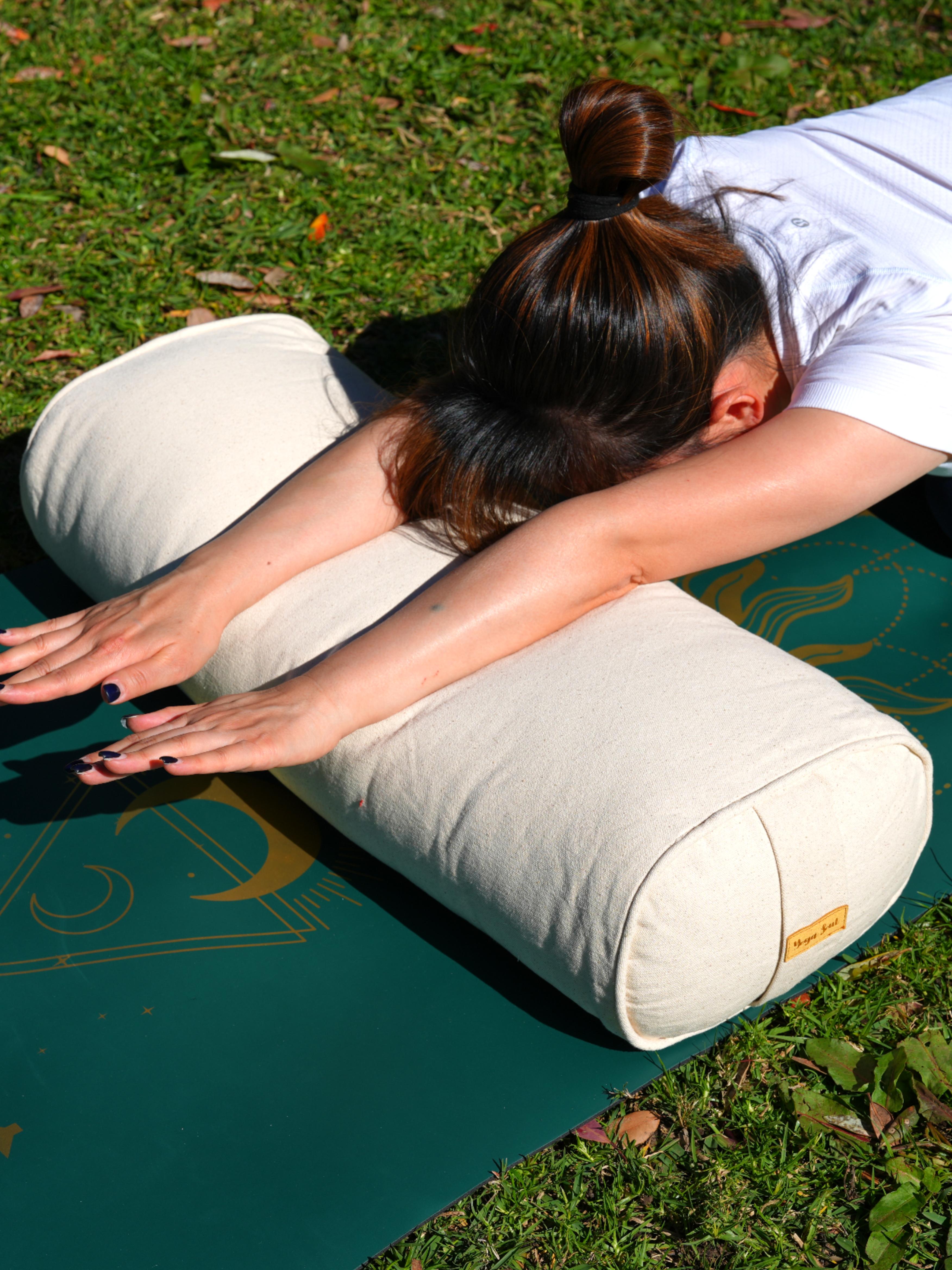 Oval Yoga Bolster | Pure | Purity