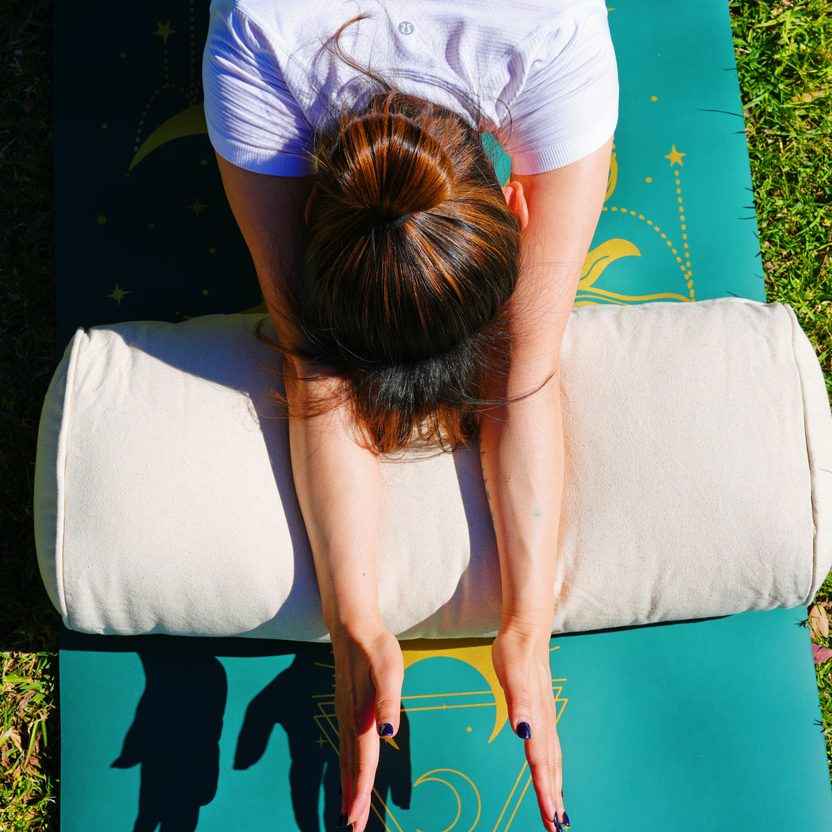 Oval Yoga Bolster | Sattva Purity