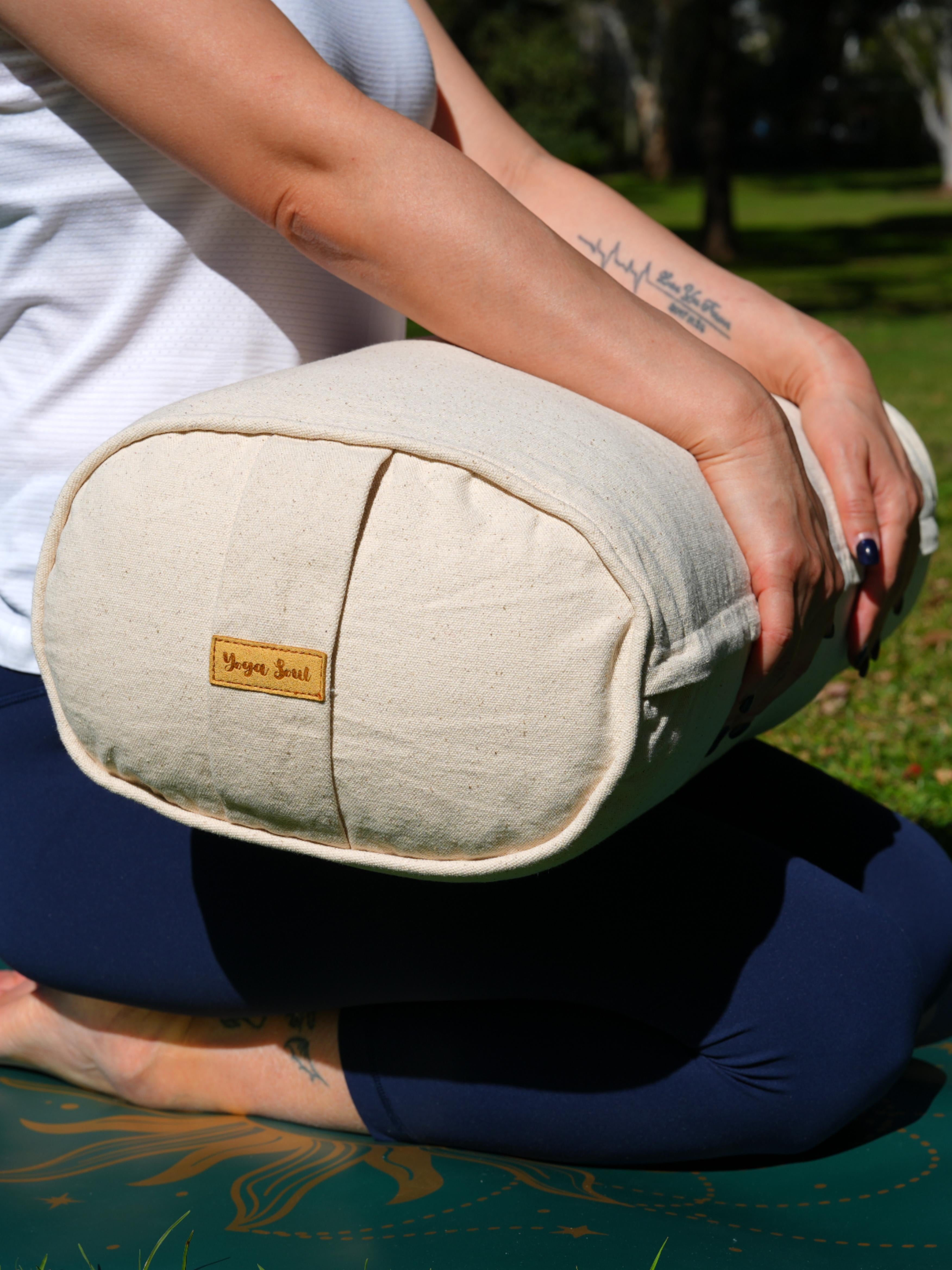 Oval Yoga Bolster | Pure | Purity
