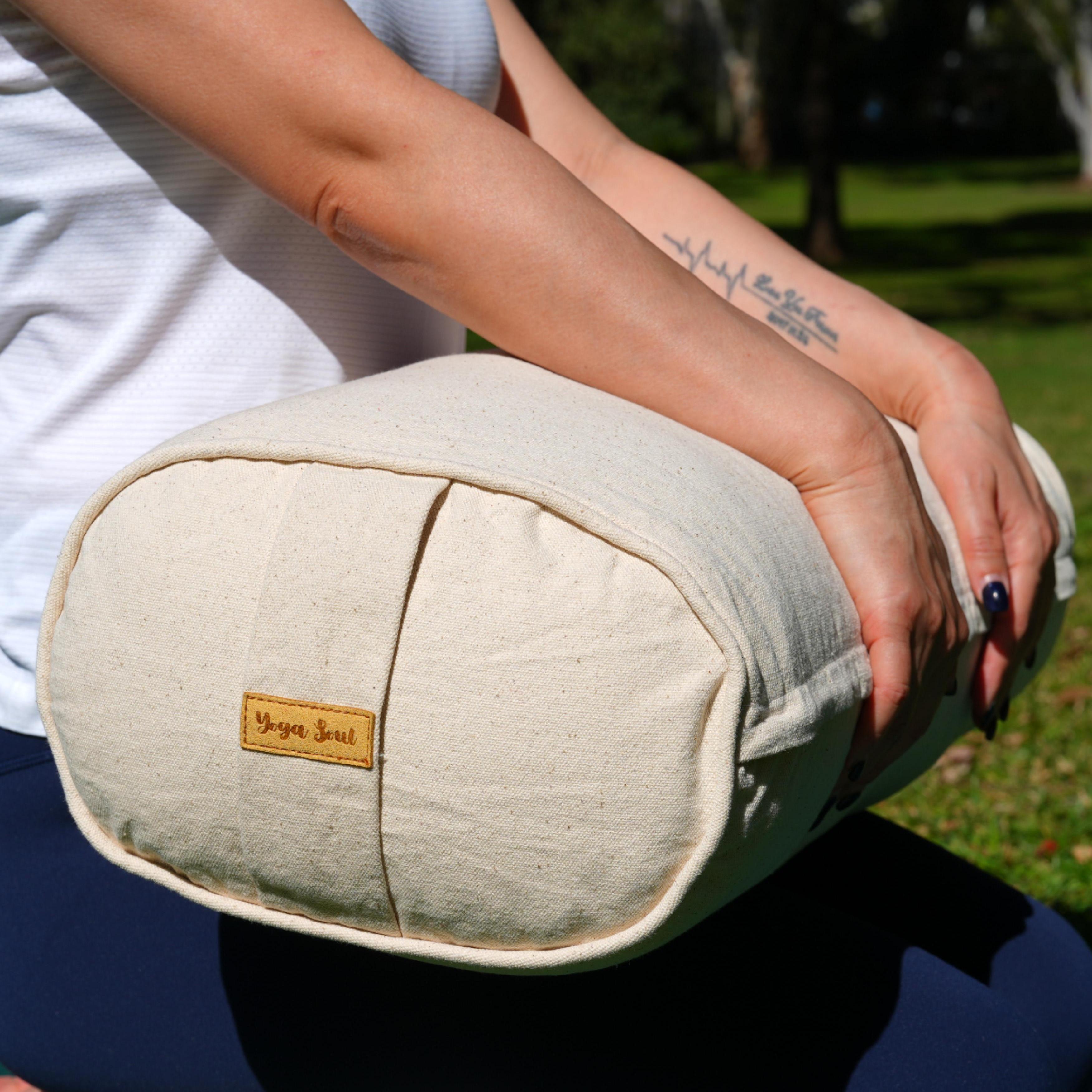 Oval Yoga Bolster | Pure | Purity