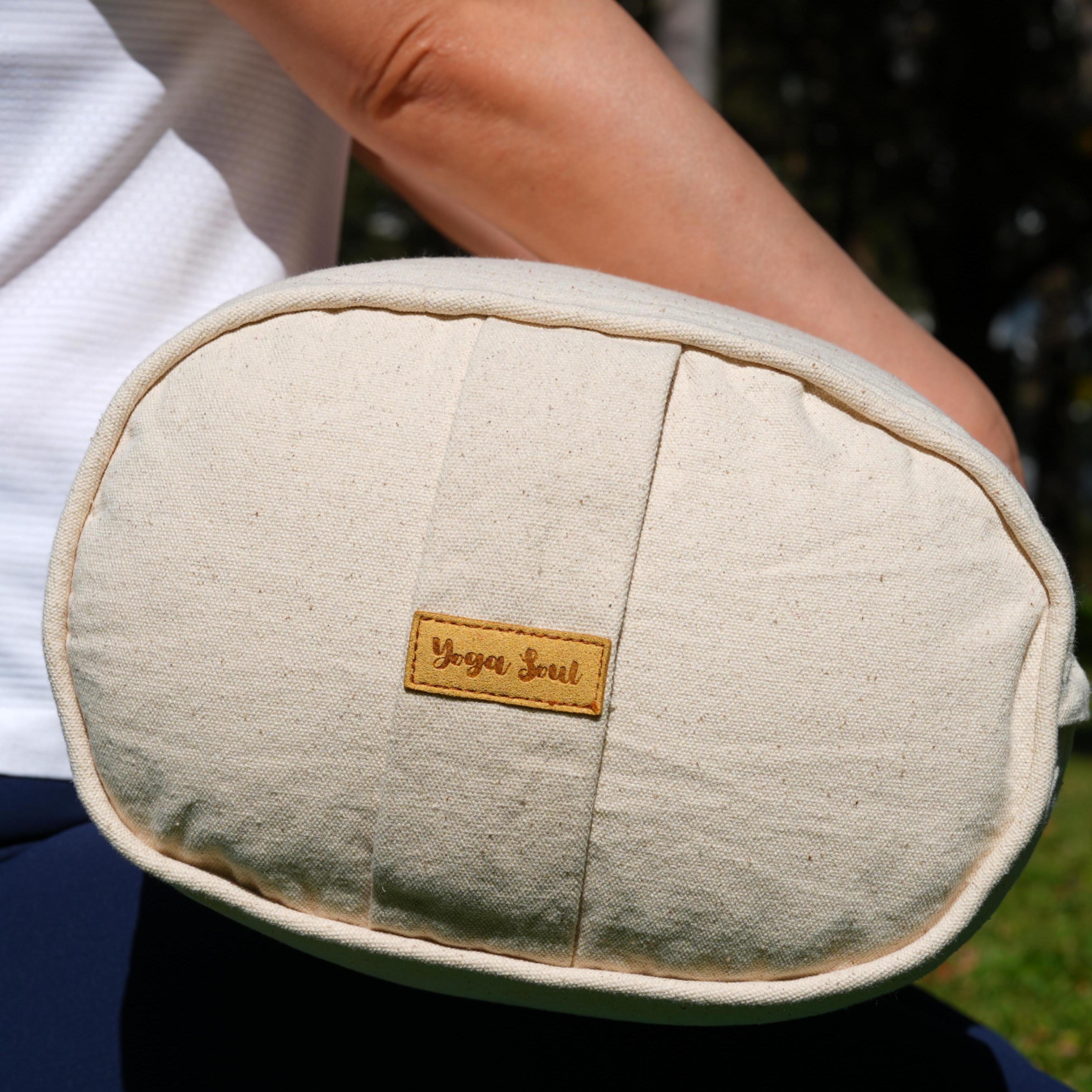 Oval Yoga Bolster | Pure | Purity