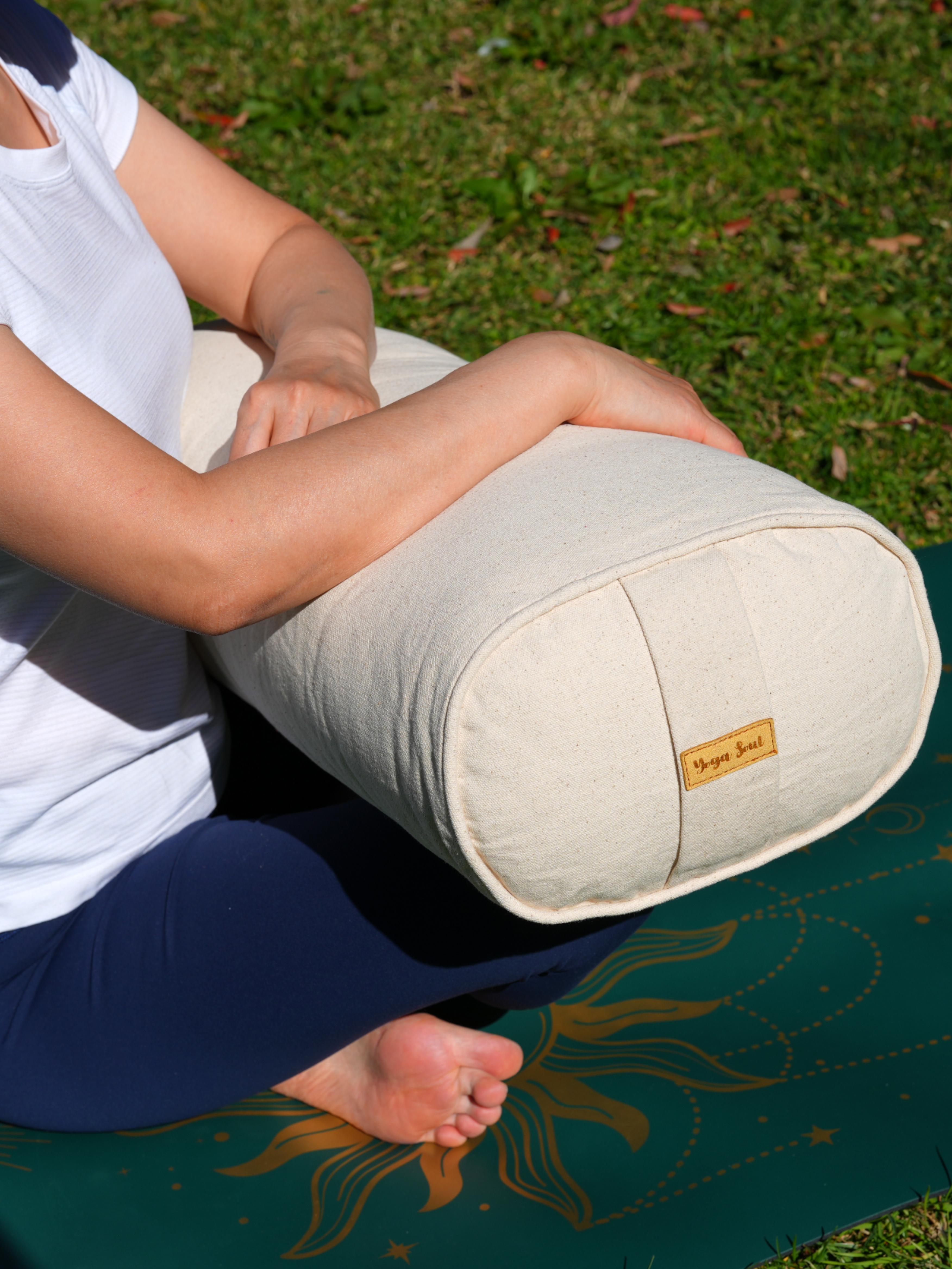 Oval Yoga Bolster | Pure | Purity