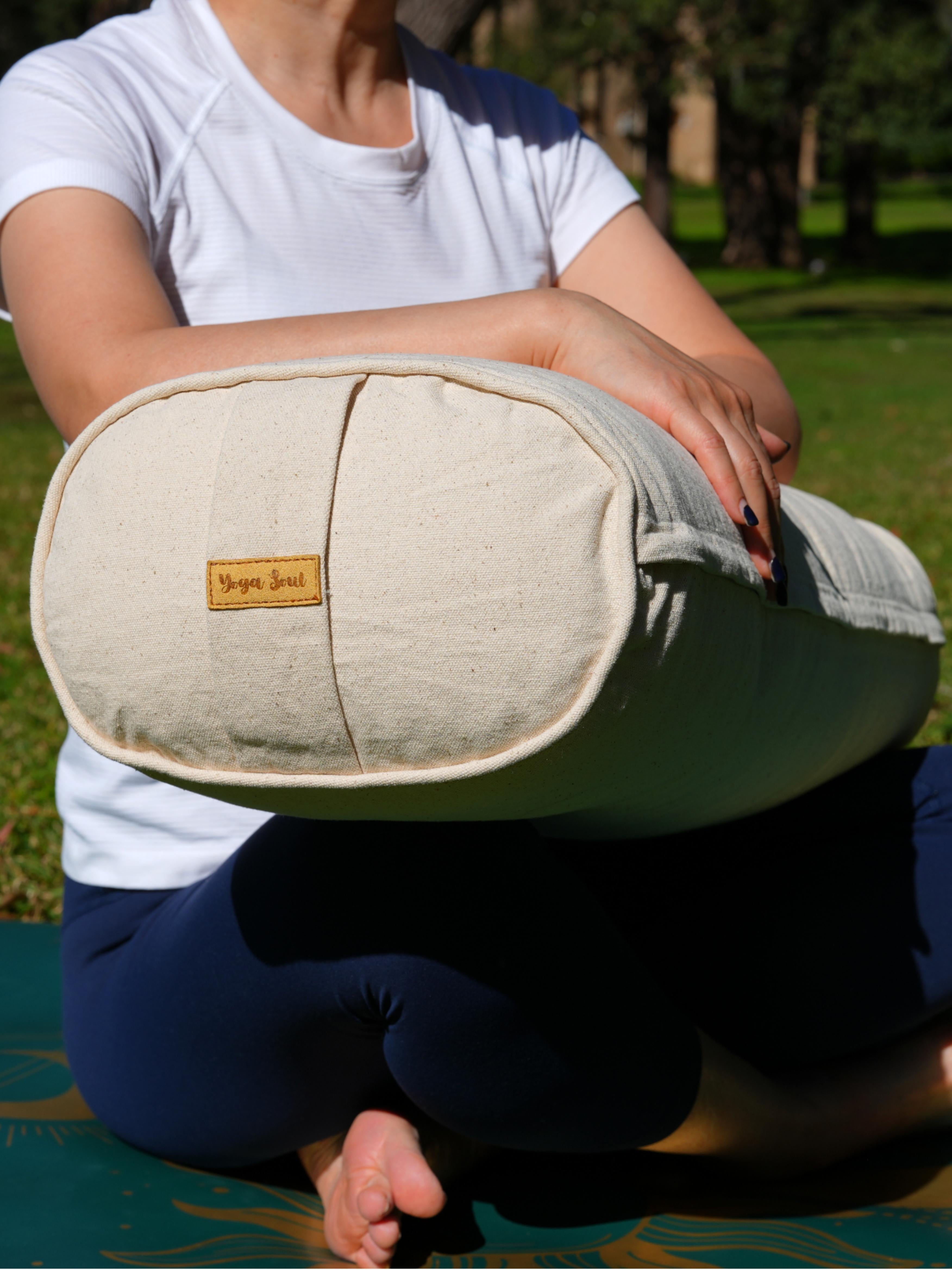 Oval Yoga Bolster | Pure | Purity