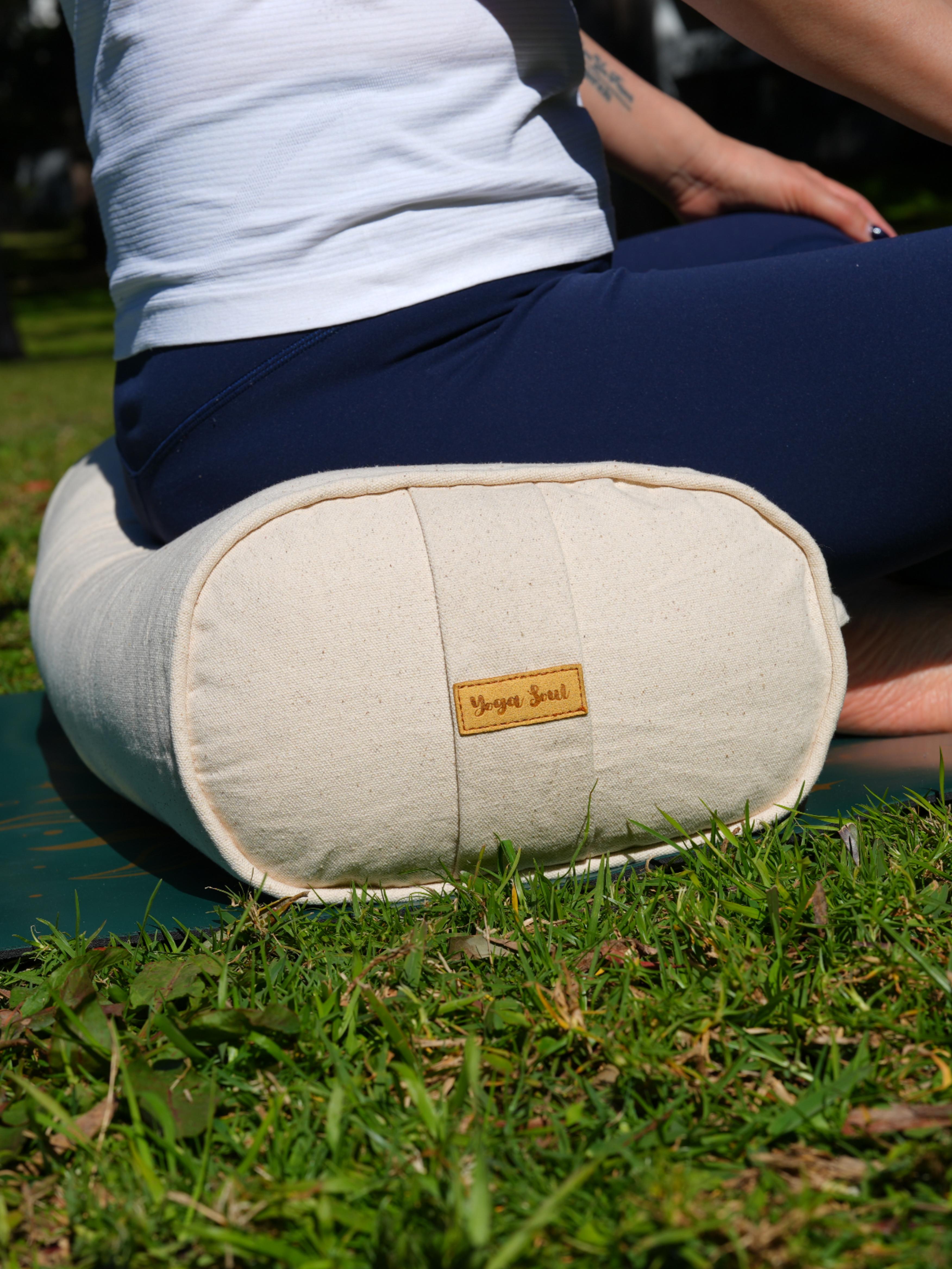 Oval Yoga Bolster | Pure | Purity