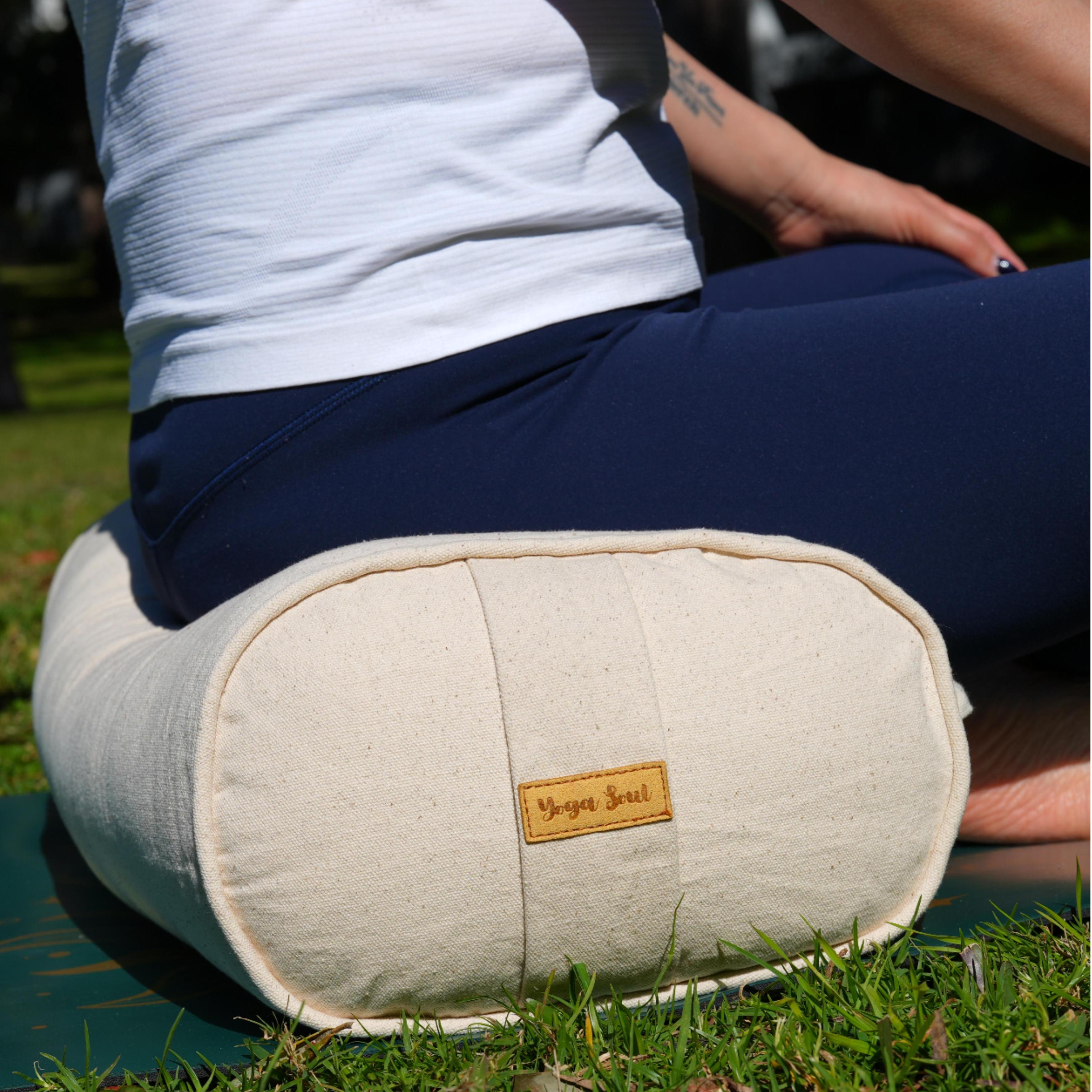 Oval Yoga Bolster | Pure | Purity