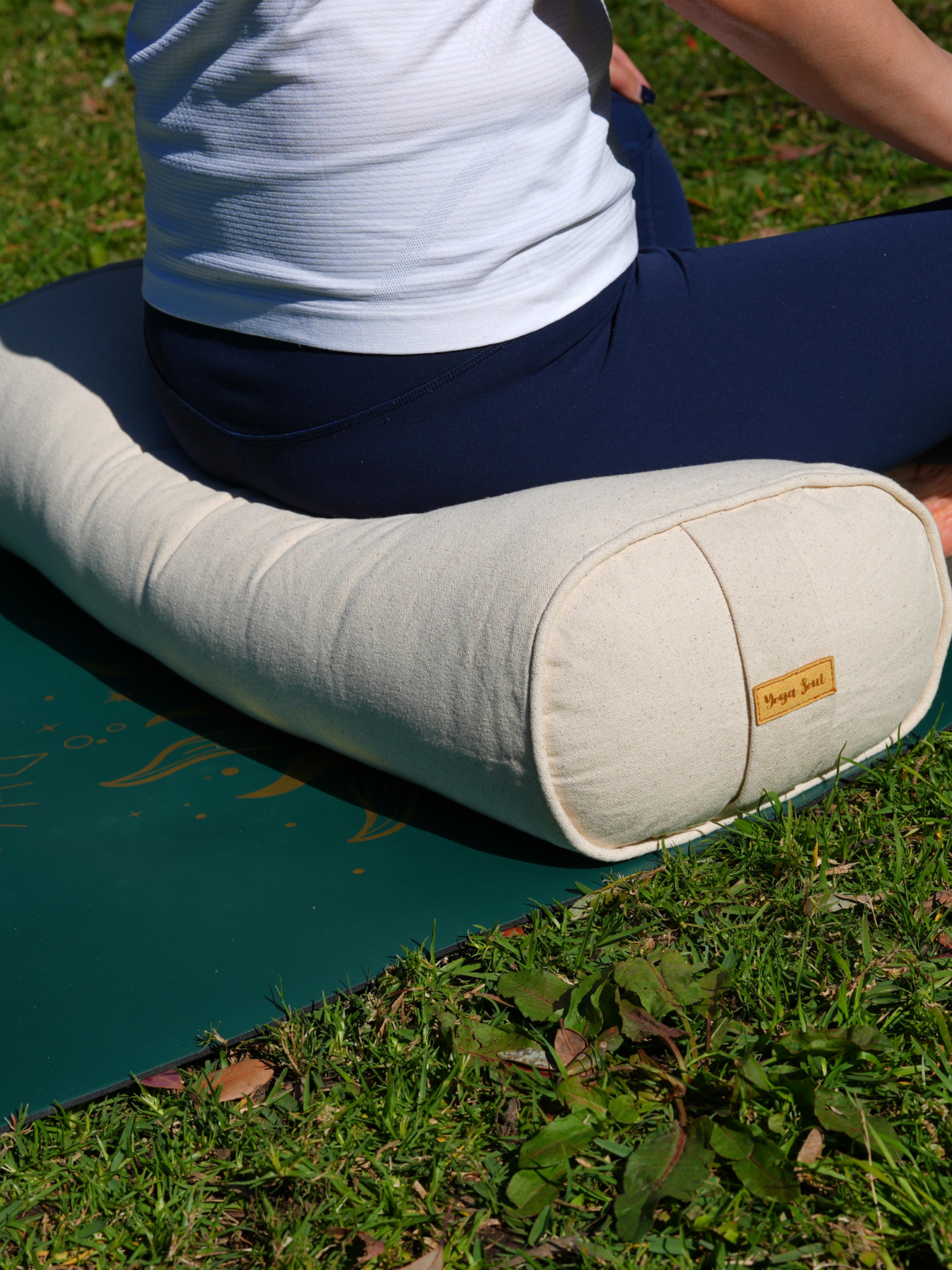 Oval Yoga Bolster | Pure | Purity