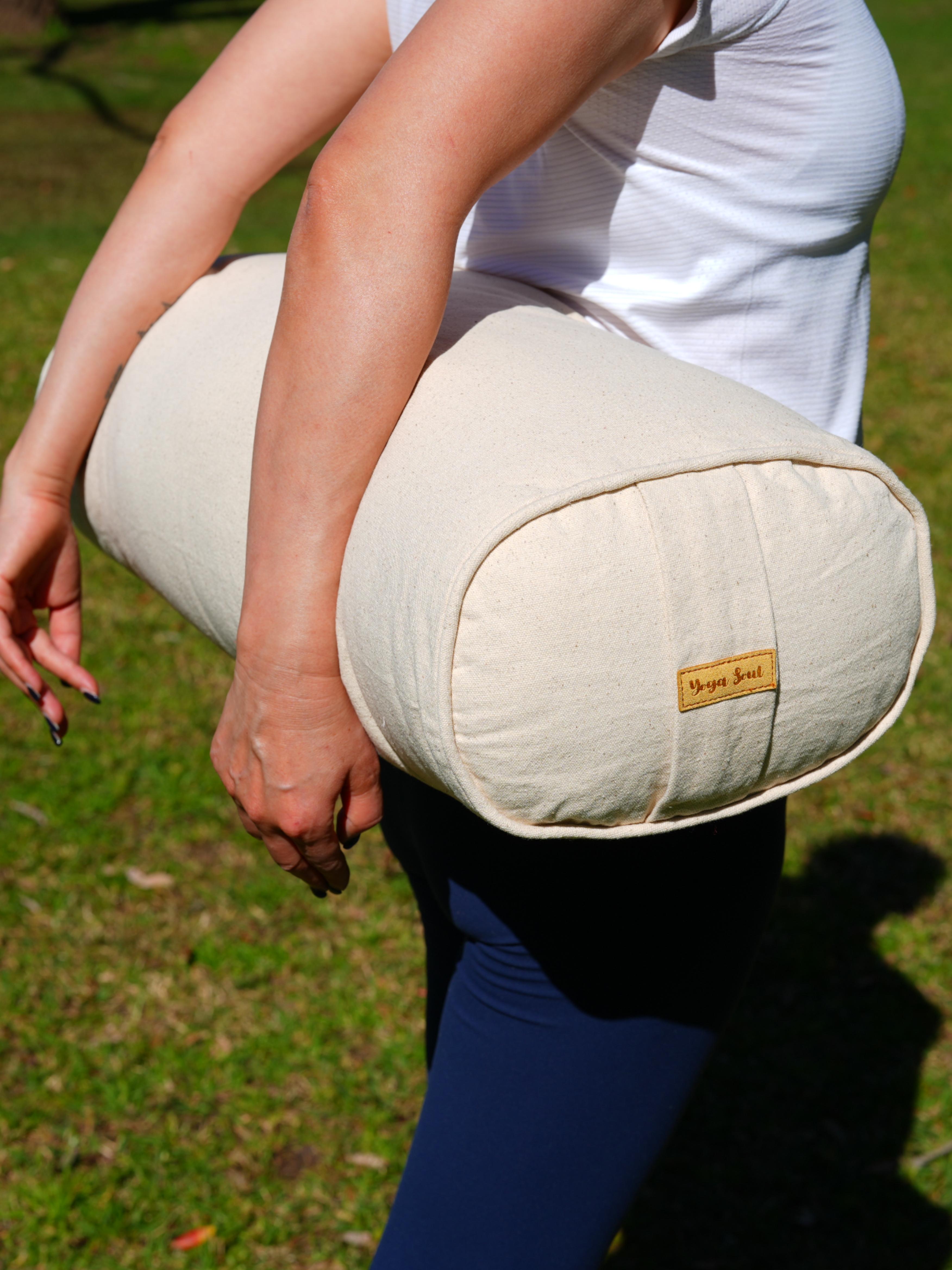 Oval Yoga Bolster | Pure | Purity