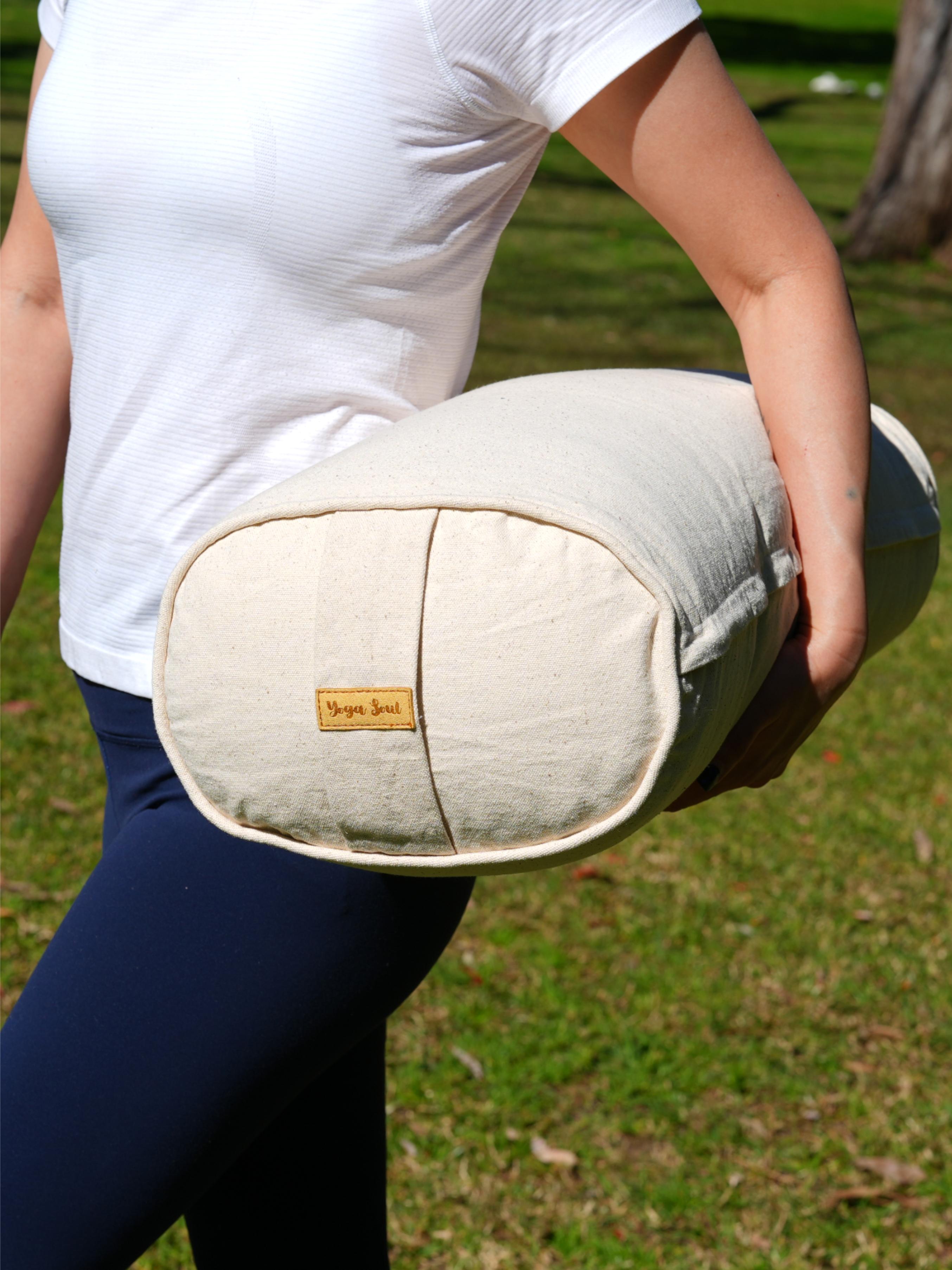 Oval Yoga Bolster | Pure | Purity