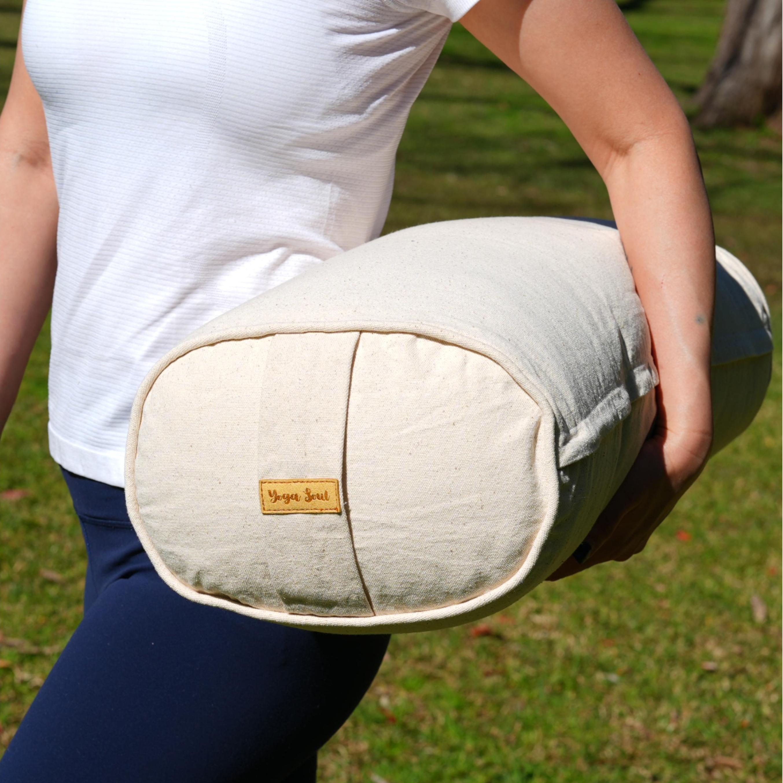 Oval Yoga Bolster | Pure | Purity