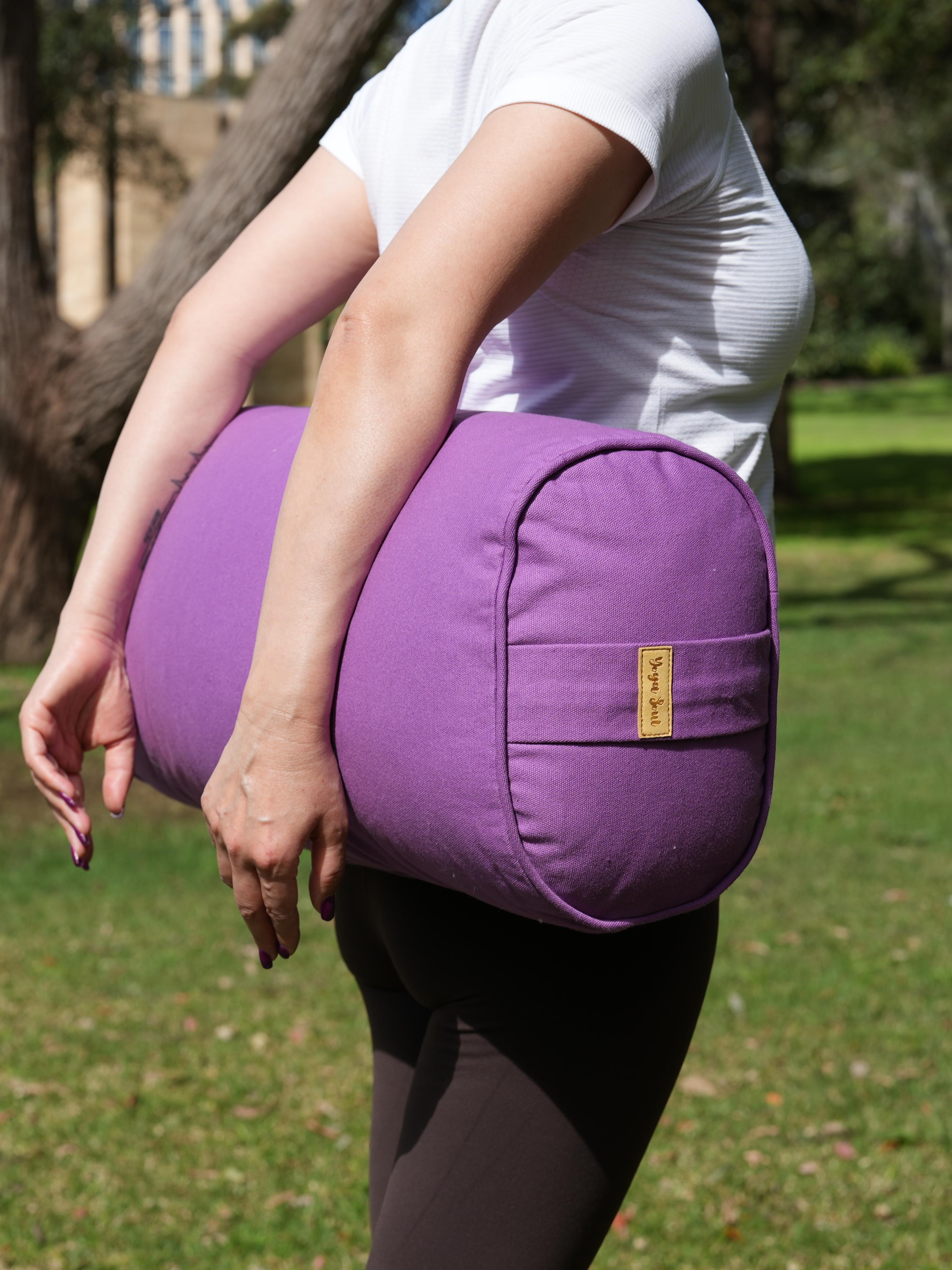 Oval Yoga Bolster | Pure | Lavender