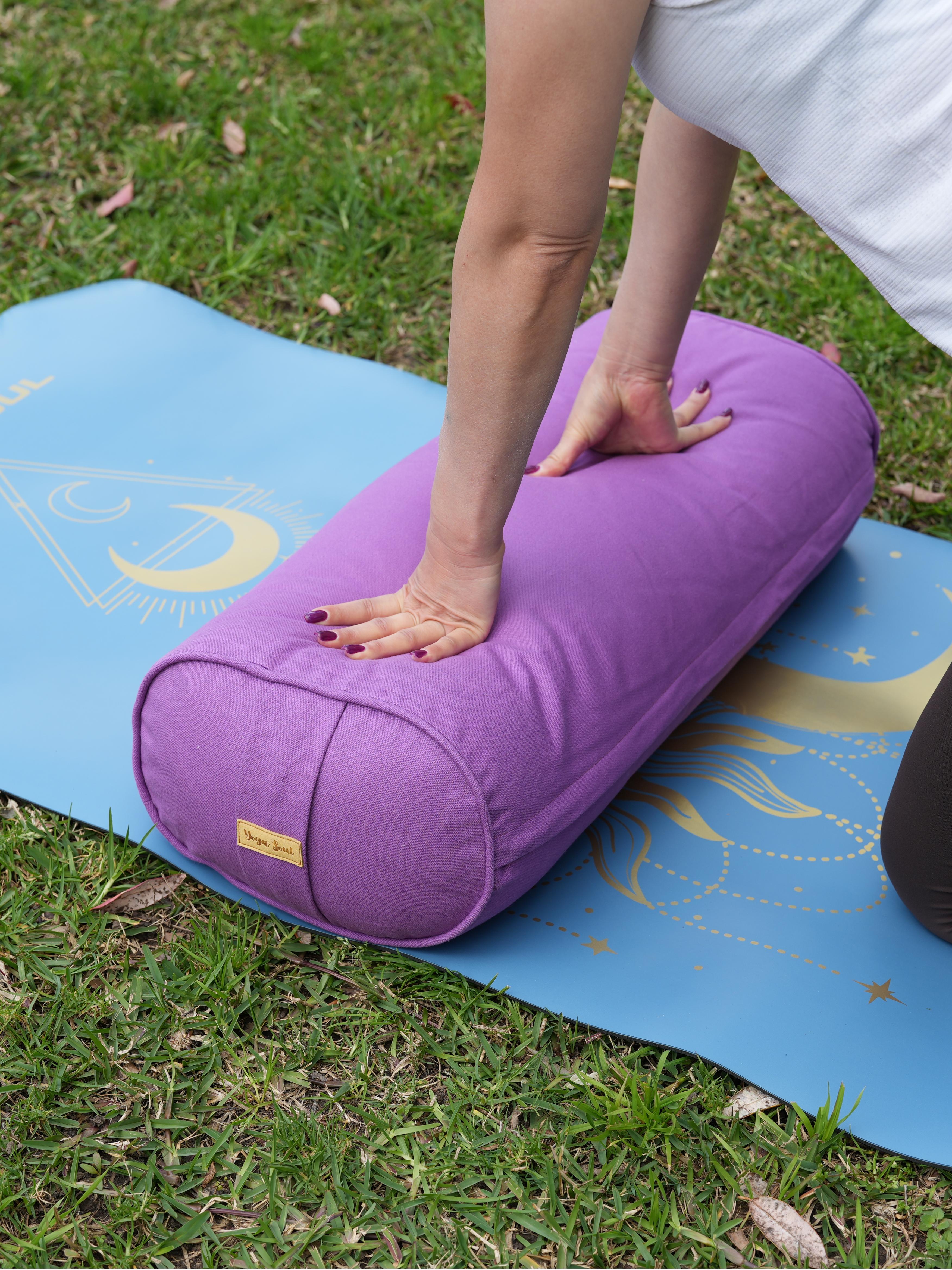 Oval Yoga Bolster | Pure | Lavender