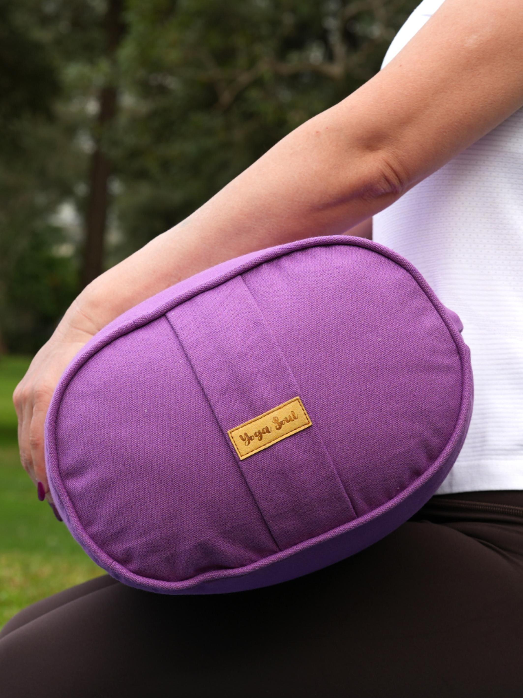 Oval Yoga Bolster | Pure | Lavender