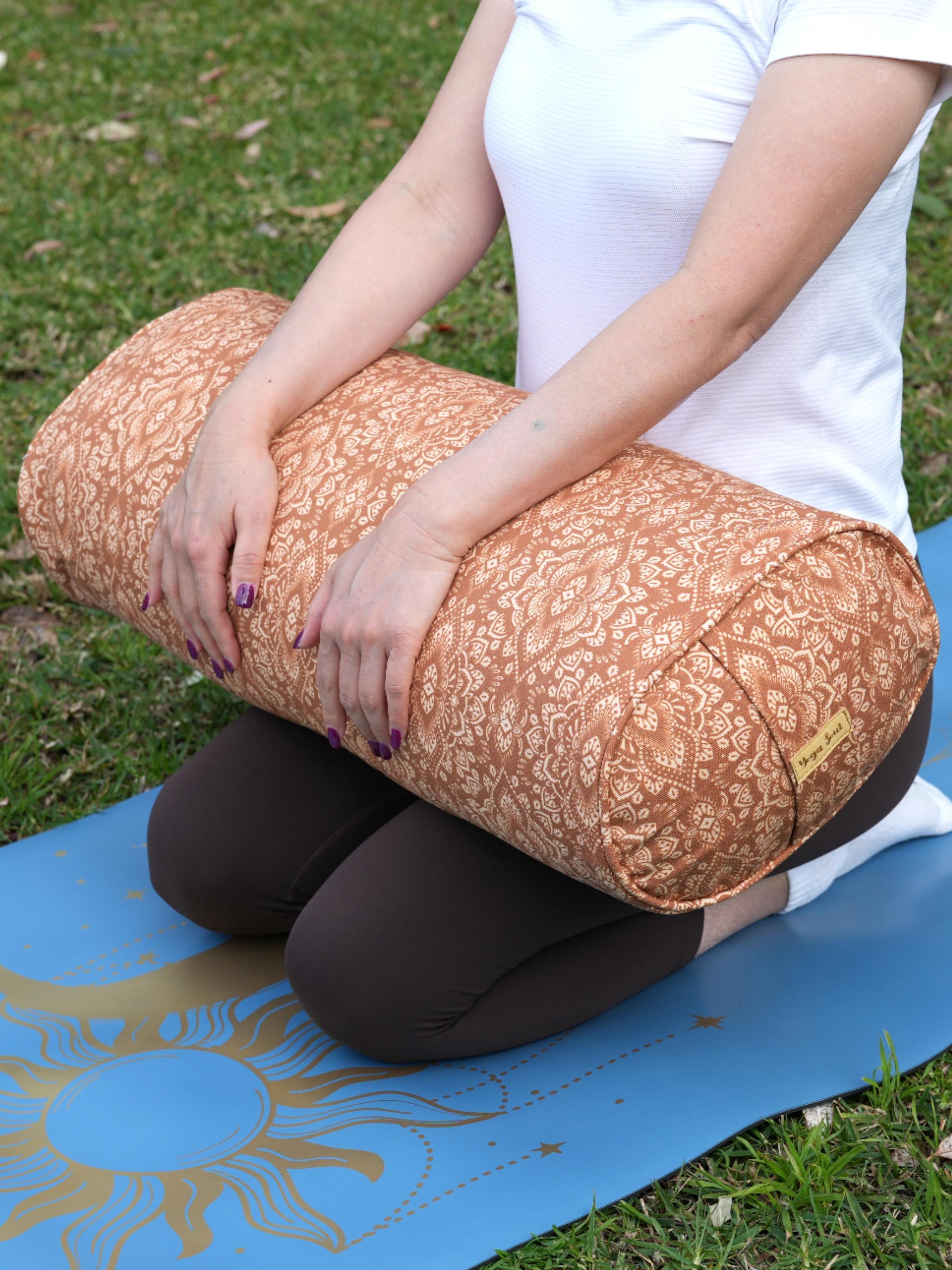 Oval Yoga Bolster | Mandala | Earth