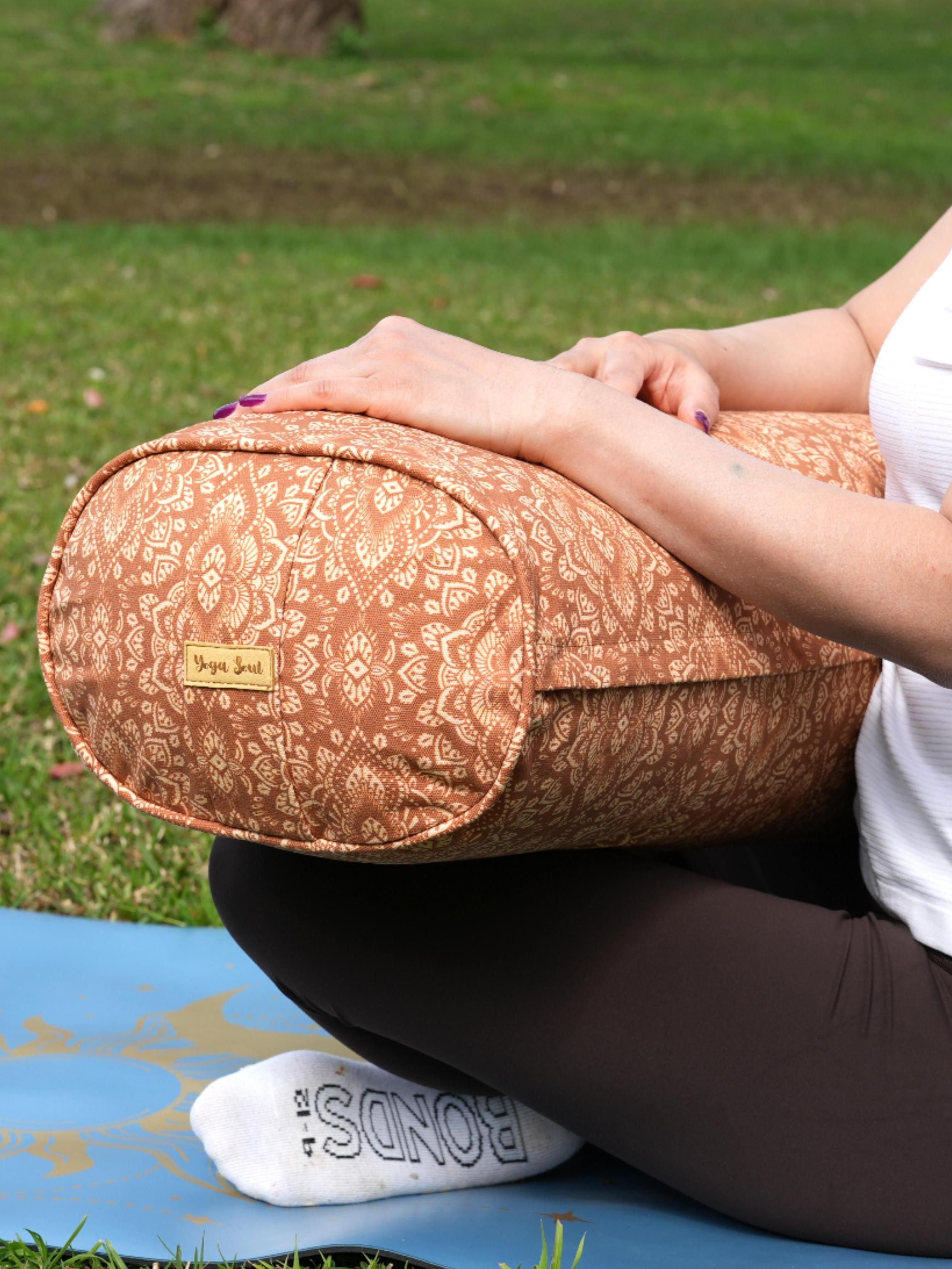 Oval Yoga Bolster | Mandala | Earth