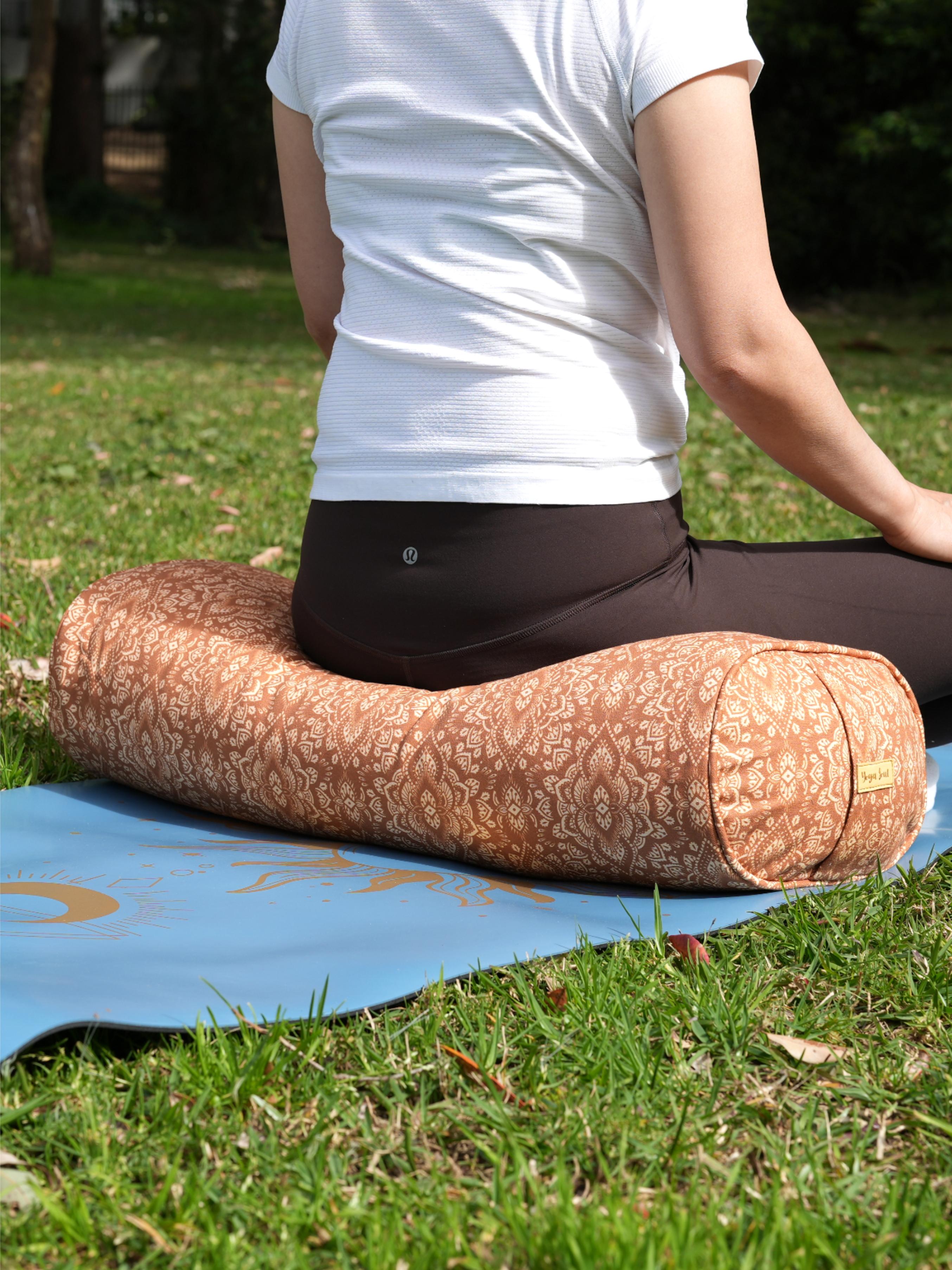 Oval Yoga Bolster | Mandala | Earth