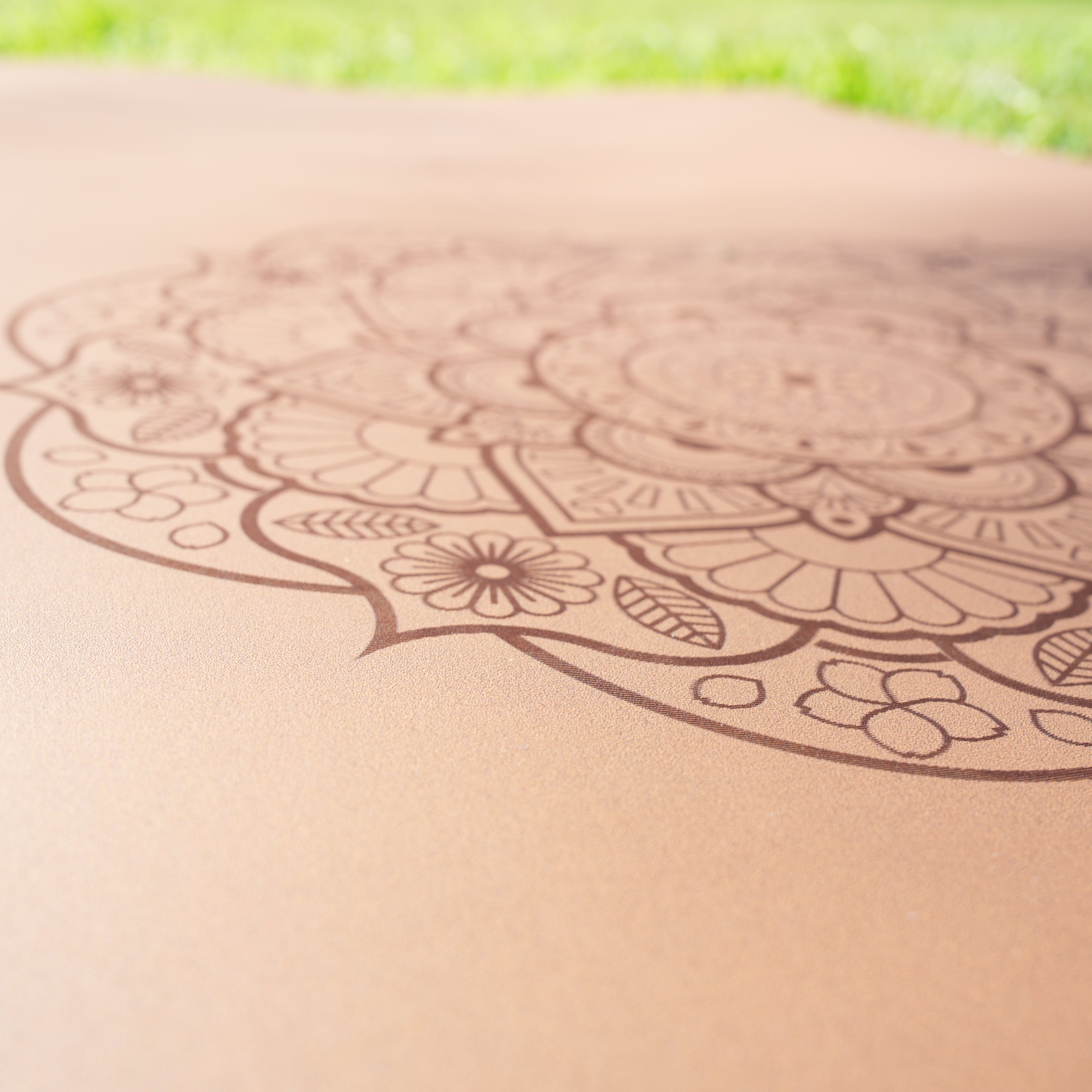 PowerPro Yoga Mat | Caramel Mandala