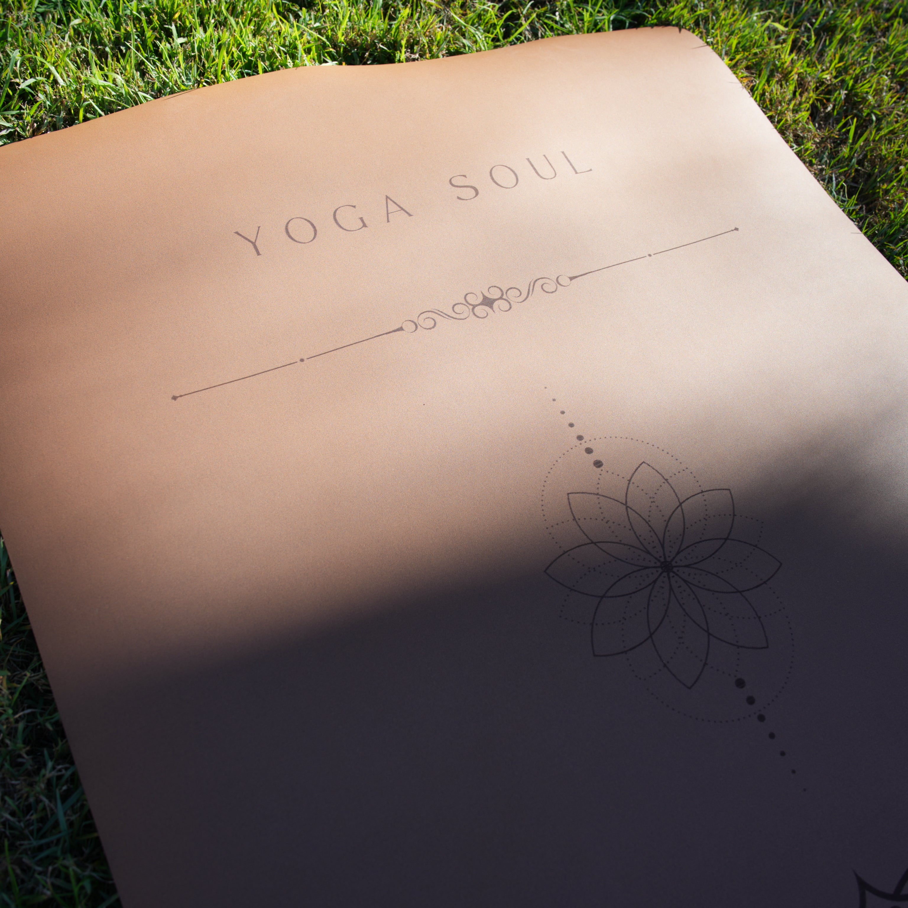 PowerPro Yoga Mat | Caramel Mandala
