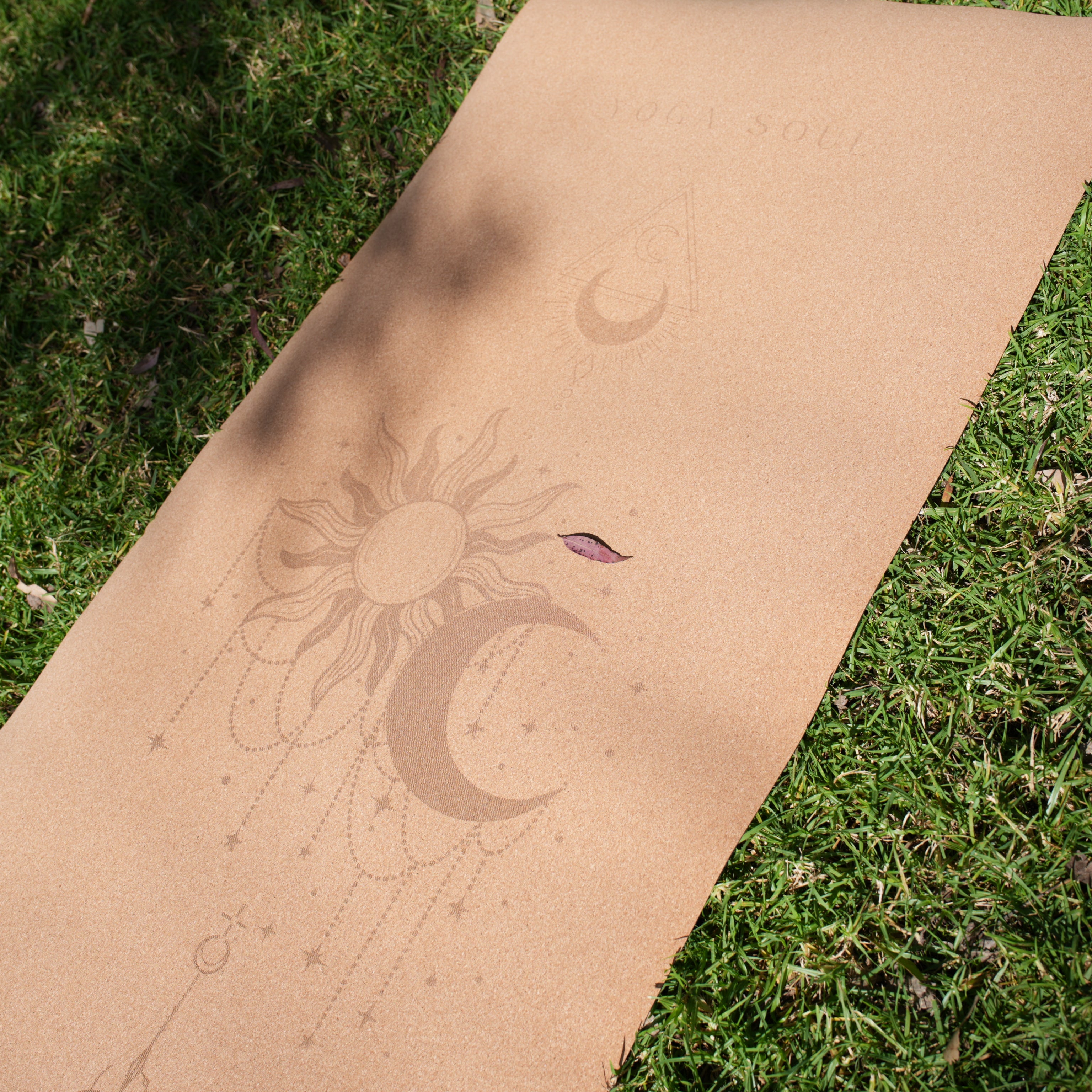 Cork Yoga Mat | Sun and Moon