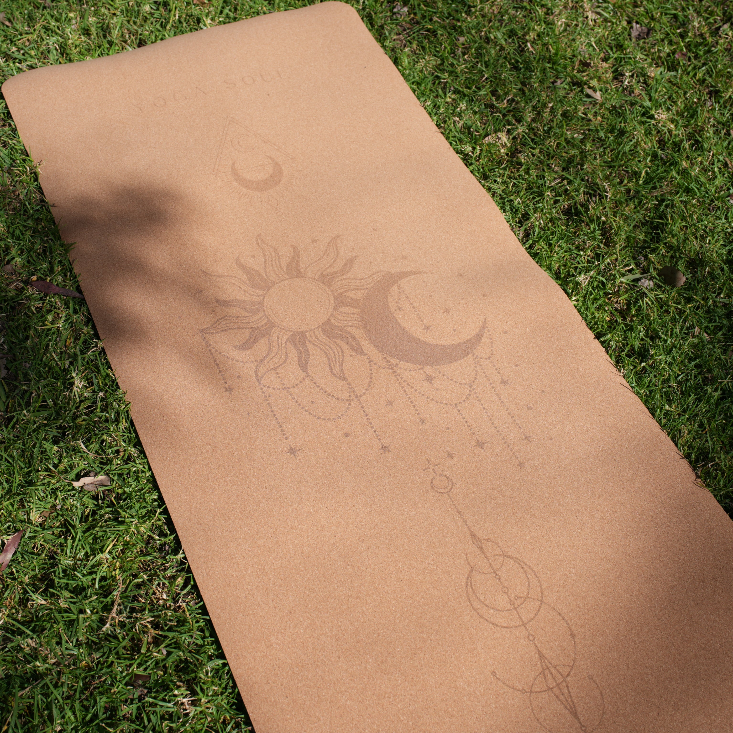 Cork Yoga Mat | Sun and Moon