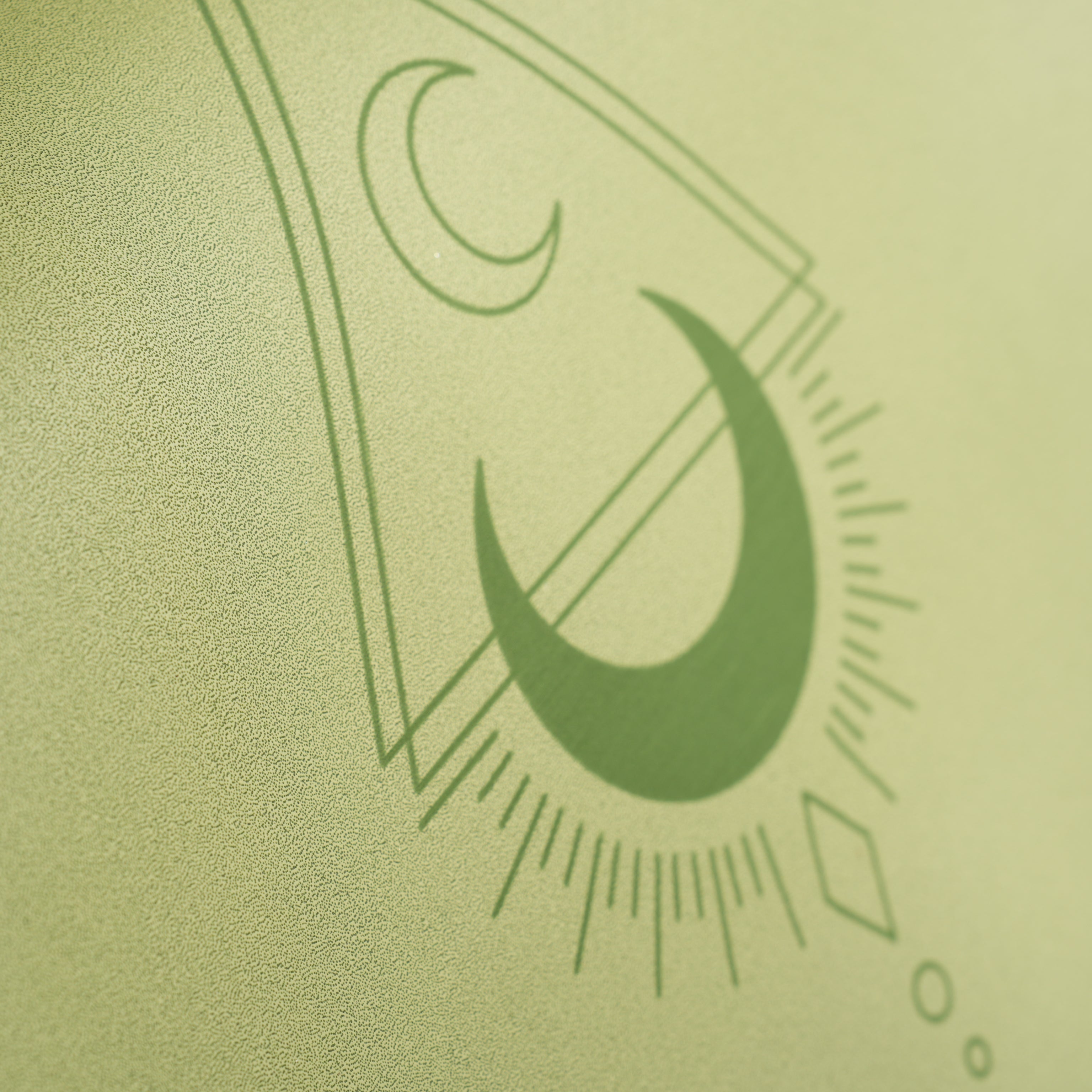 PowerPro Yoga Mat | Olive Sun and Moon