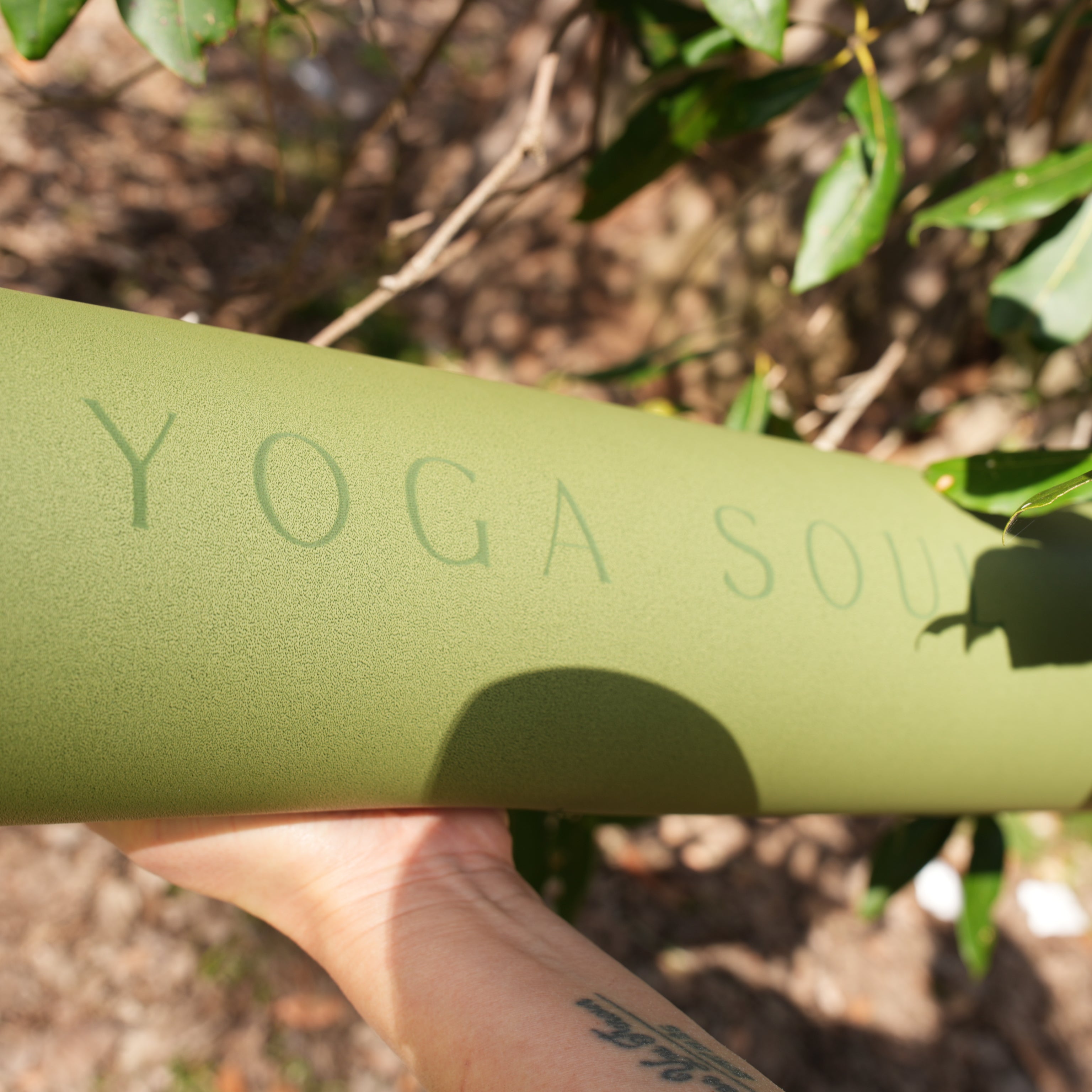 PowerPro Yoga Mat | Olive Sun and Moon
