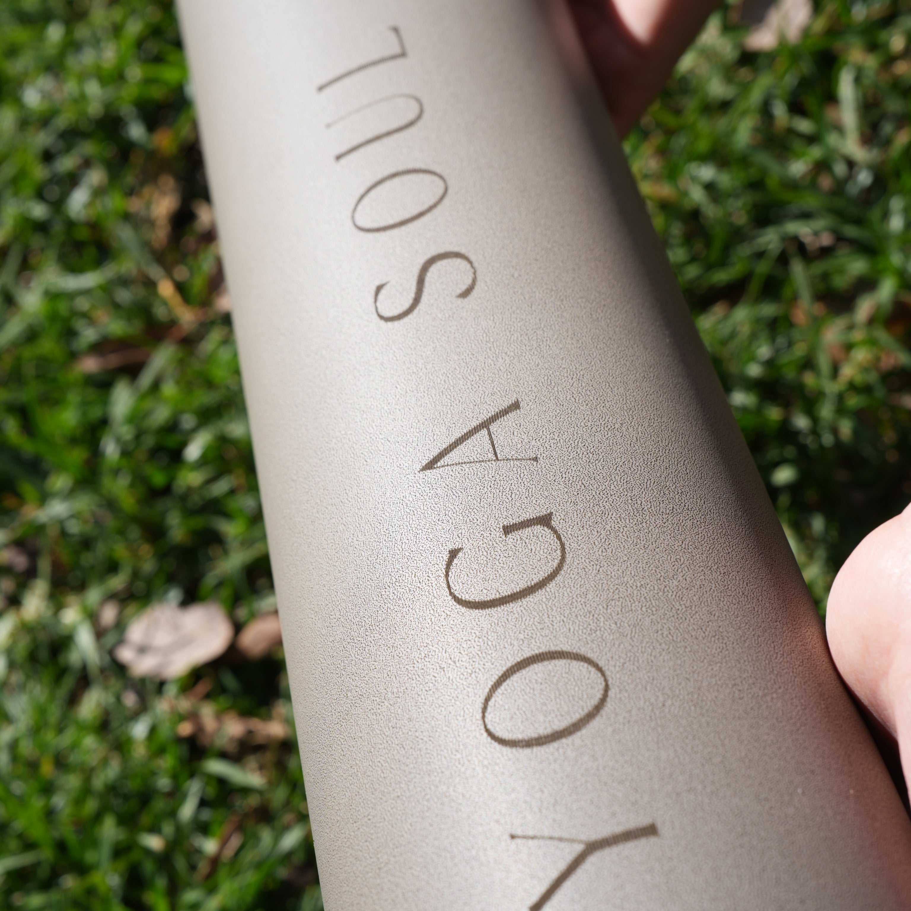 PowerPro Yoga Mat | Grey Sun & Moon