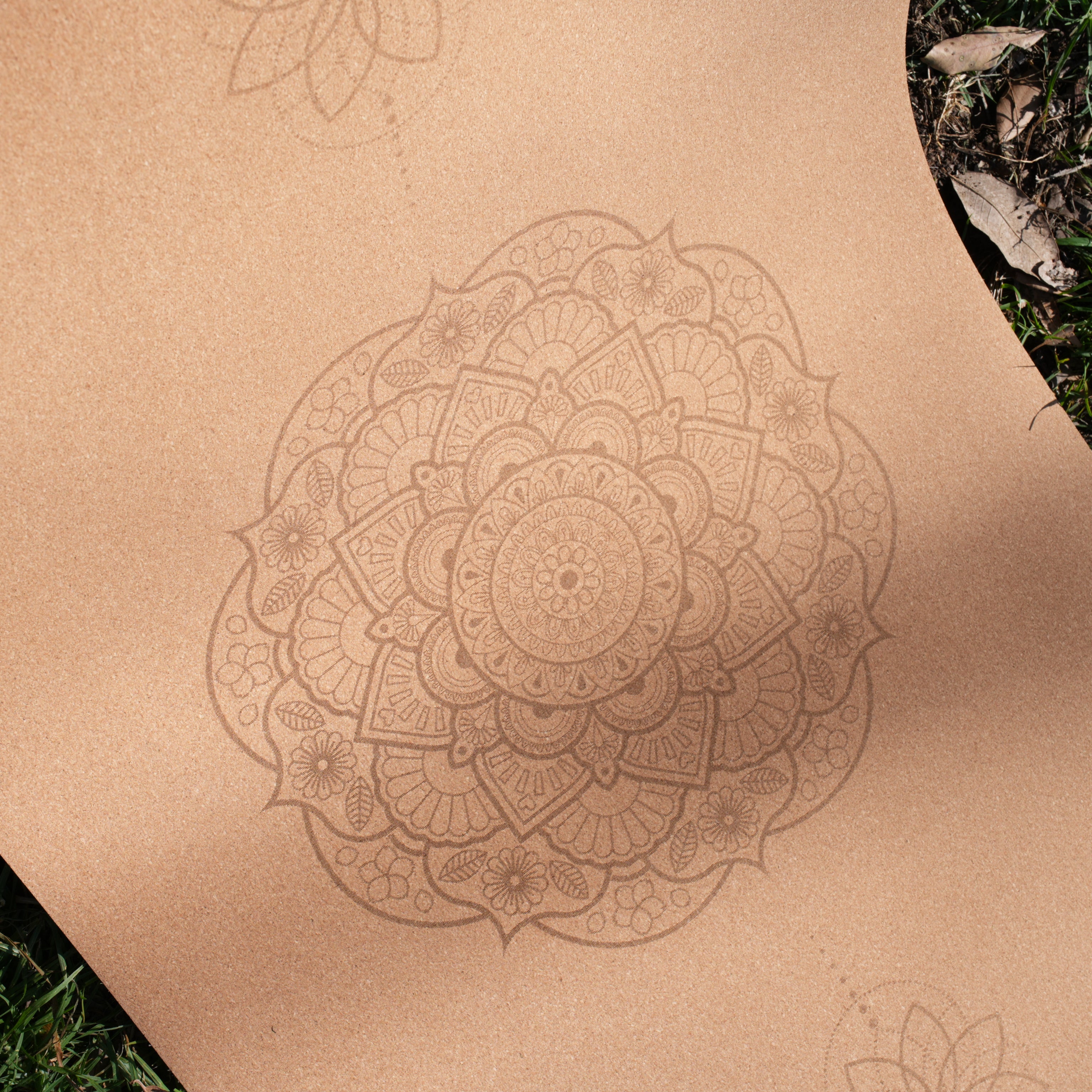 Cork Yoga Mat | Mandala