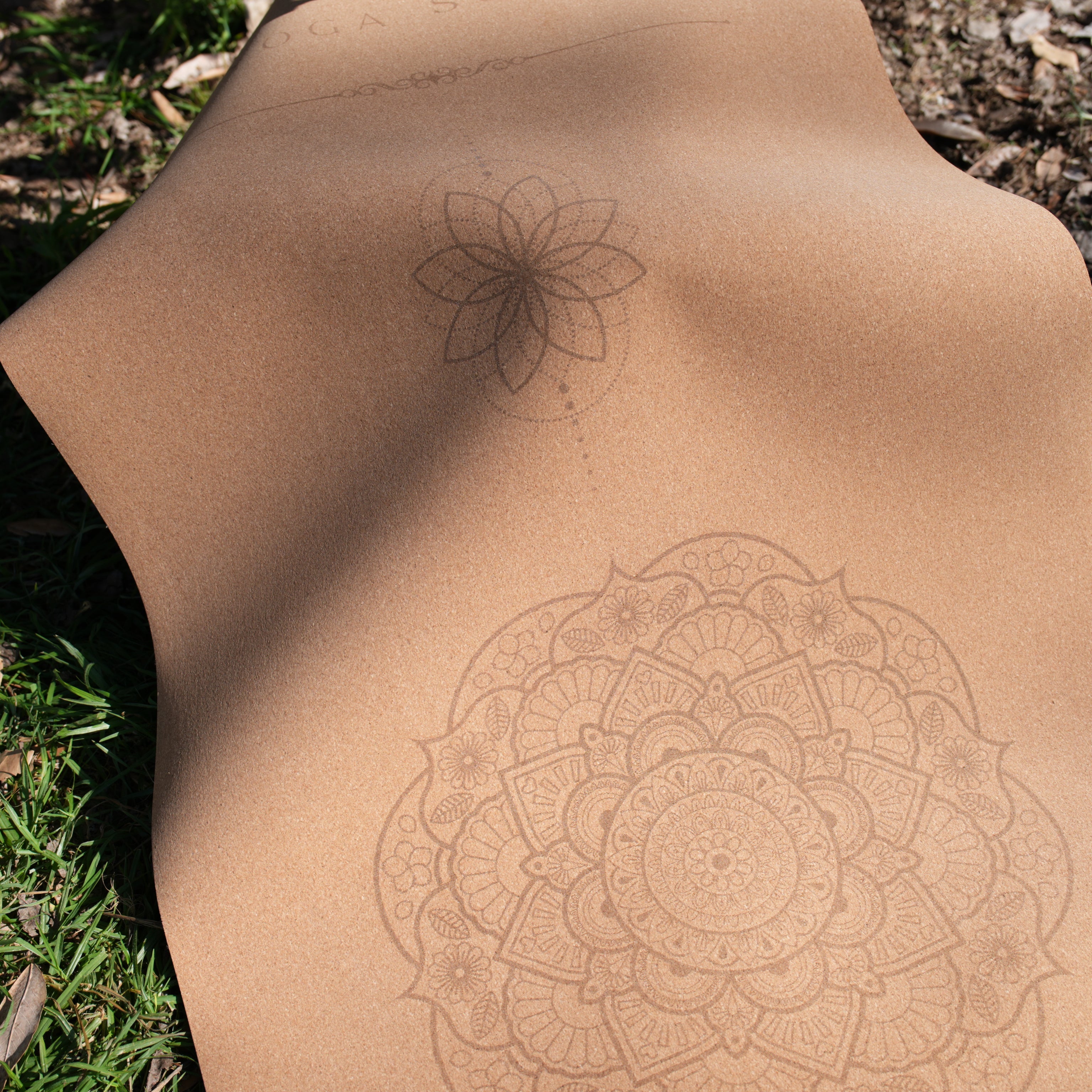 Cork Yoga Mat | Mandala