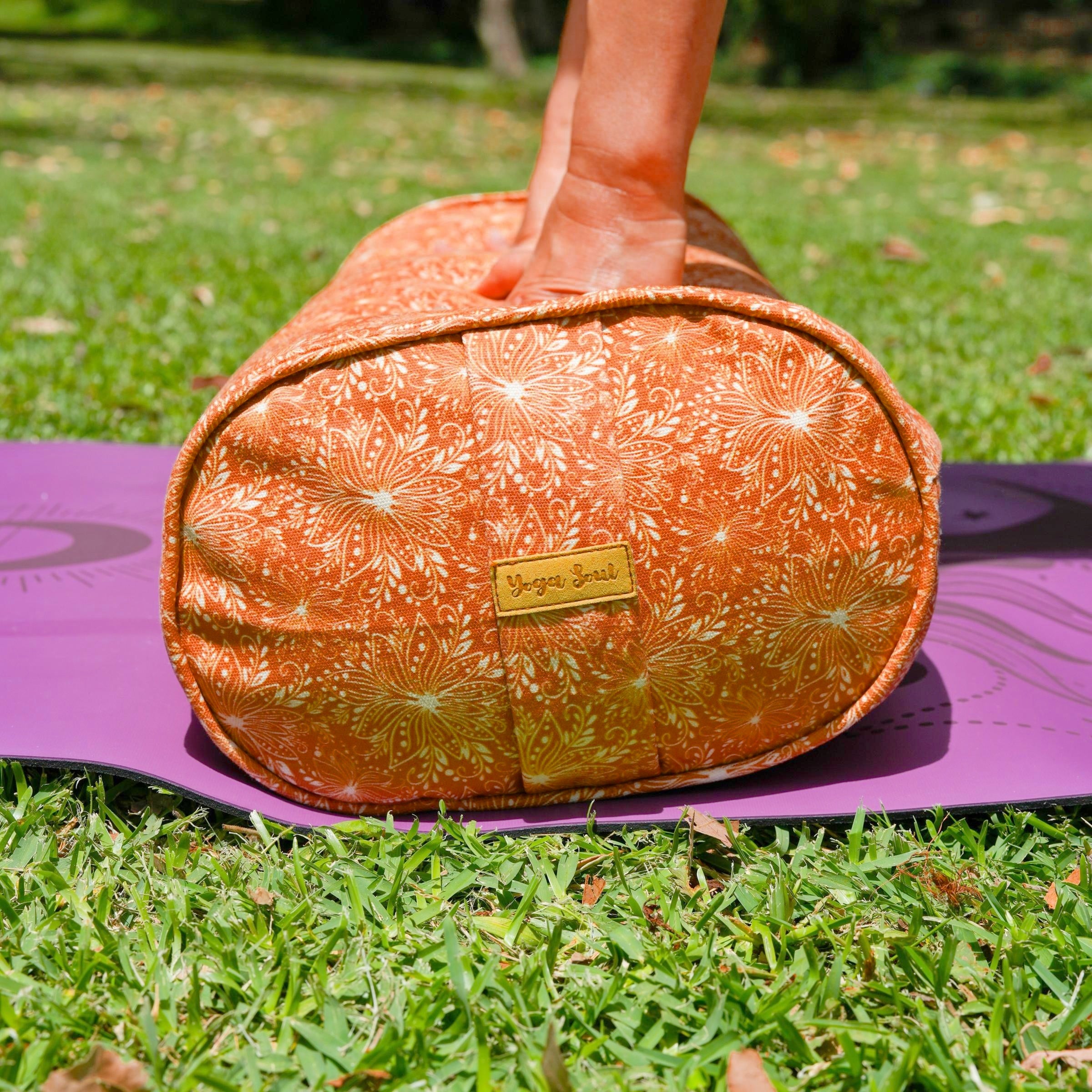 Oval Yoga Bolster | Sattva Lotus | Earth