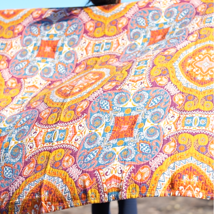 Yoga Blanket | Paisley