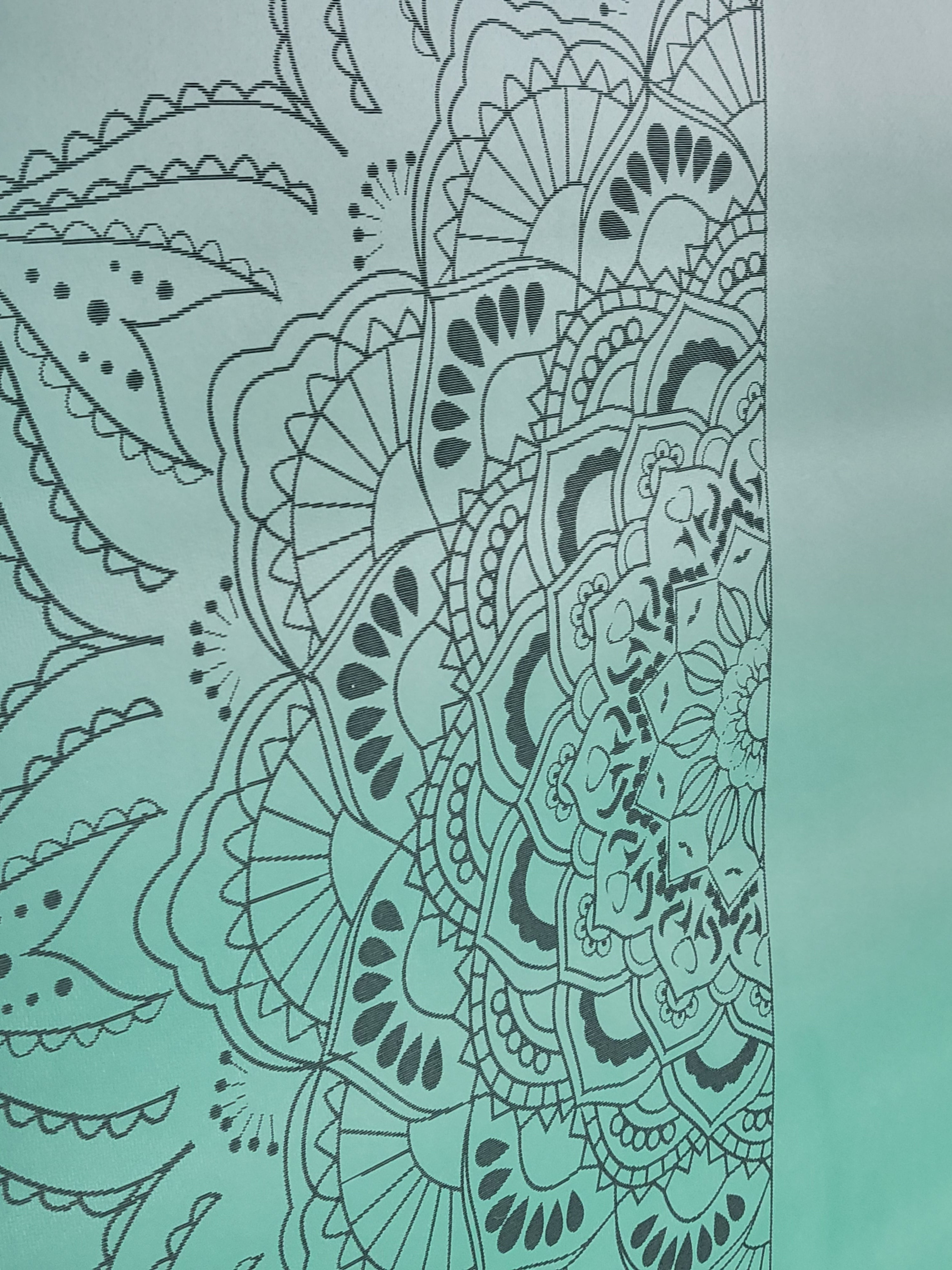 PowerPro Yoga Mat | Trekking Green | Mandala - Yoga Soul