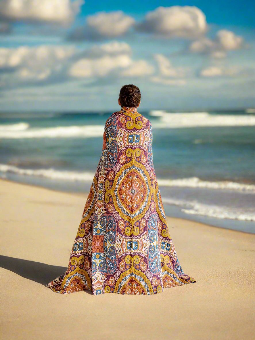 Yoga Blanket | Meditation Blanket | Paisley - Yoga Soul