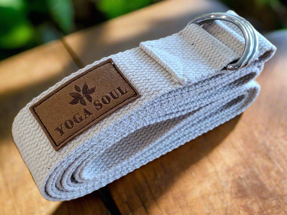 Yoga Strap | D-Ring | Purity - Yoga Soul