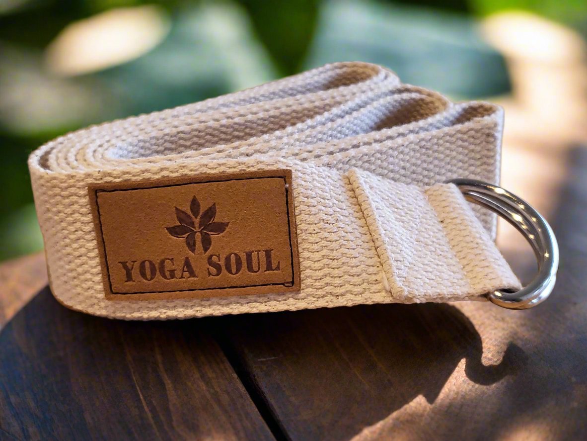 Yoga Strap | D-Ring | Purity - Yoga Soul