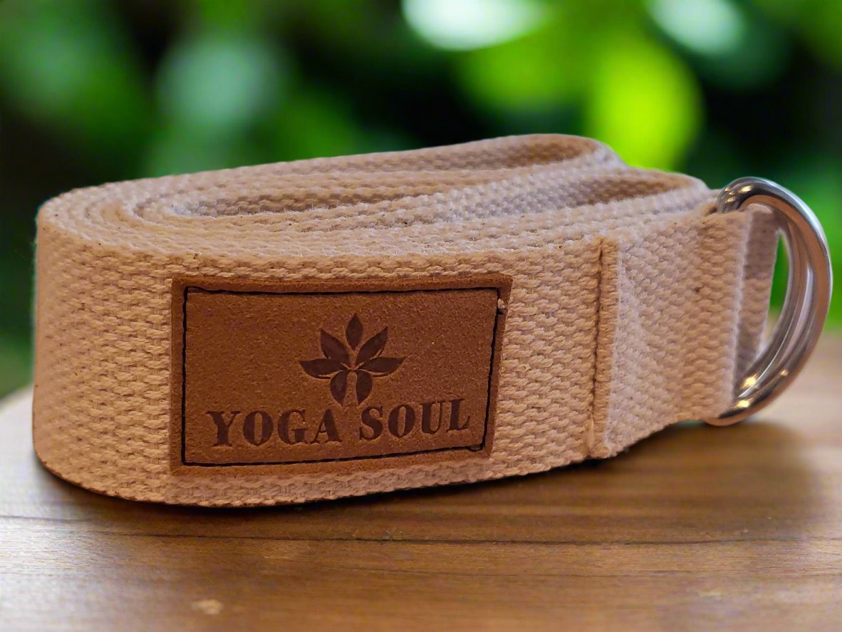 Yoga Strap | D-Ring | Purity - Yoga Soul