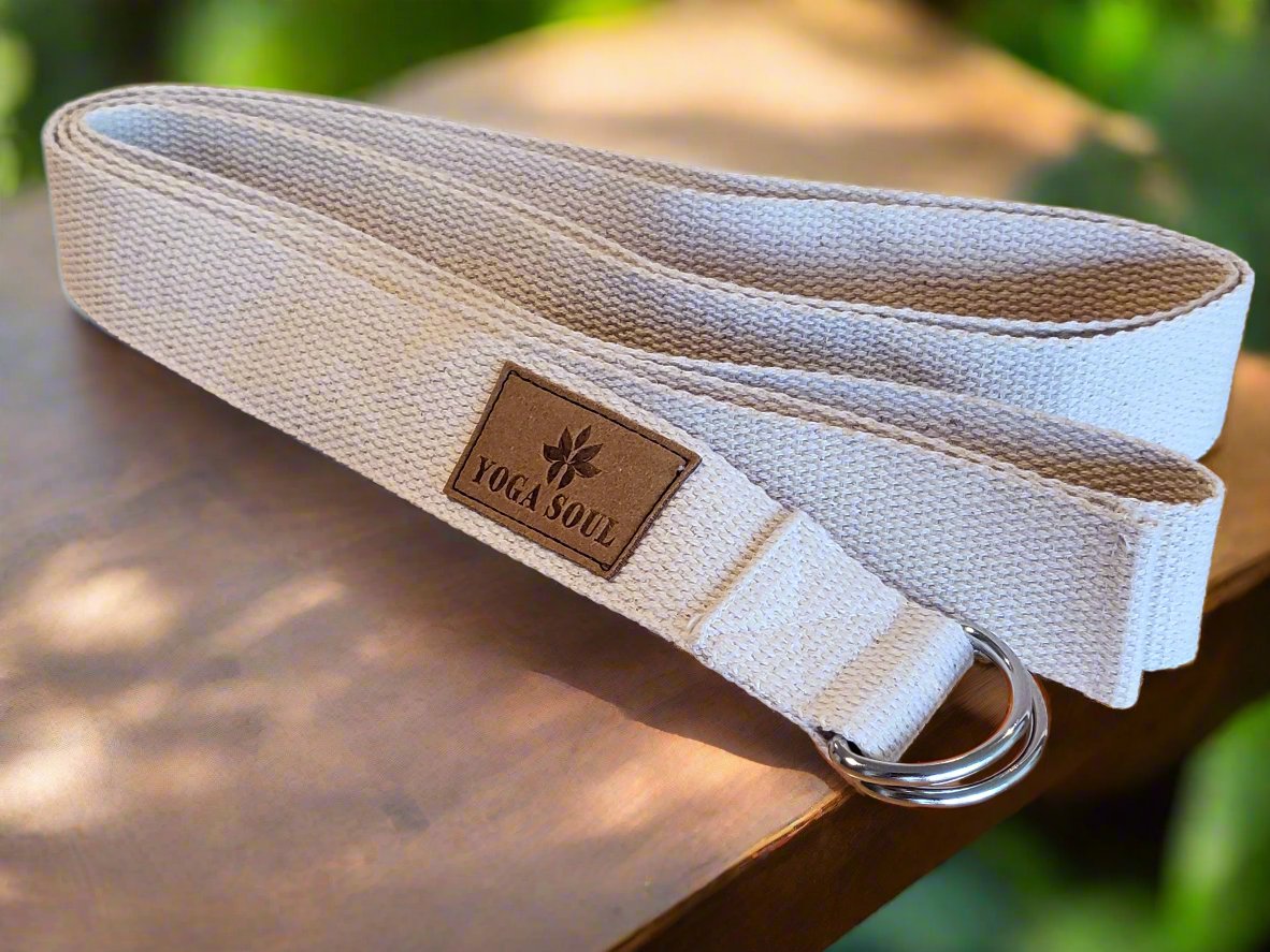 Yoga Strap | D-Ring | Purity - Yoga Soul