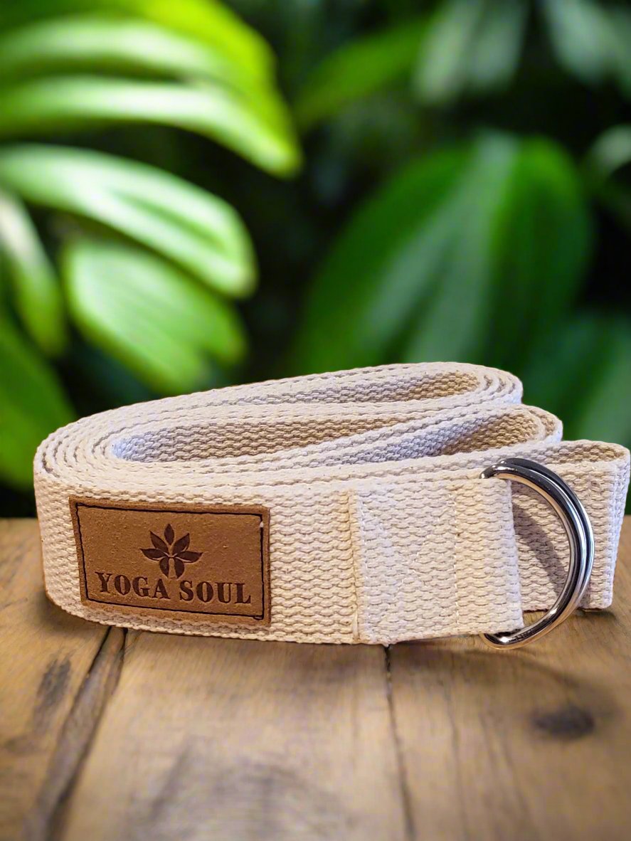 Yoga Strap | D-Ring | Purity - Yoga Soul