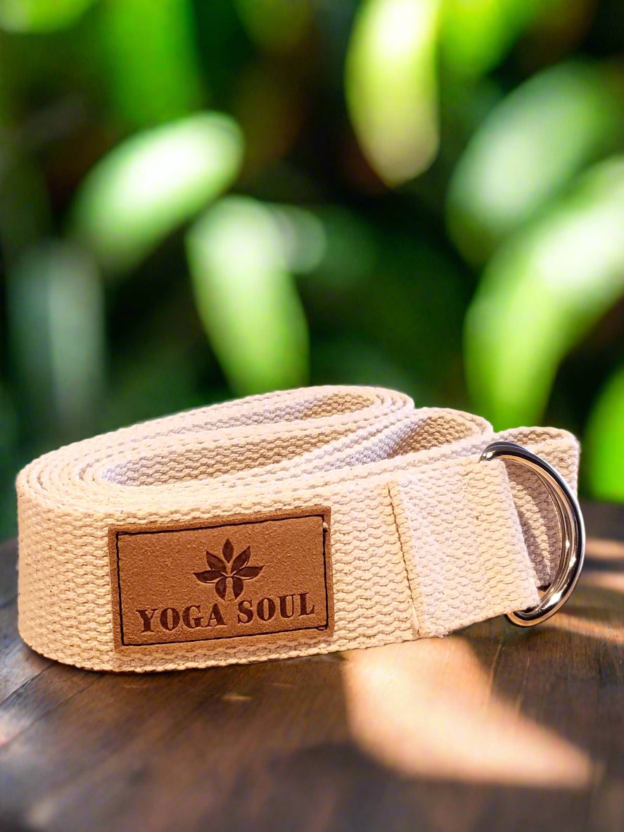 Yoga Strap | D-Ring | Purity - Yoga Soul