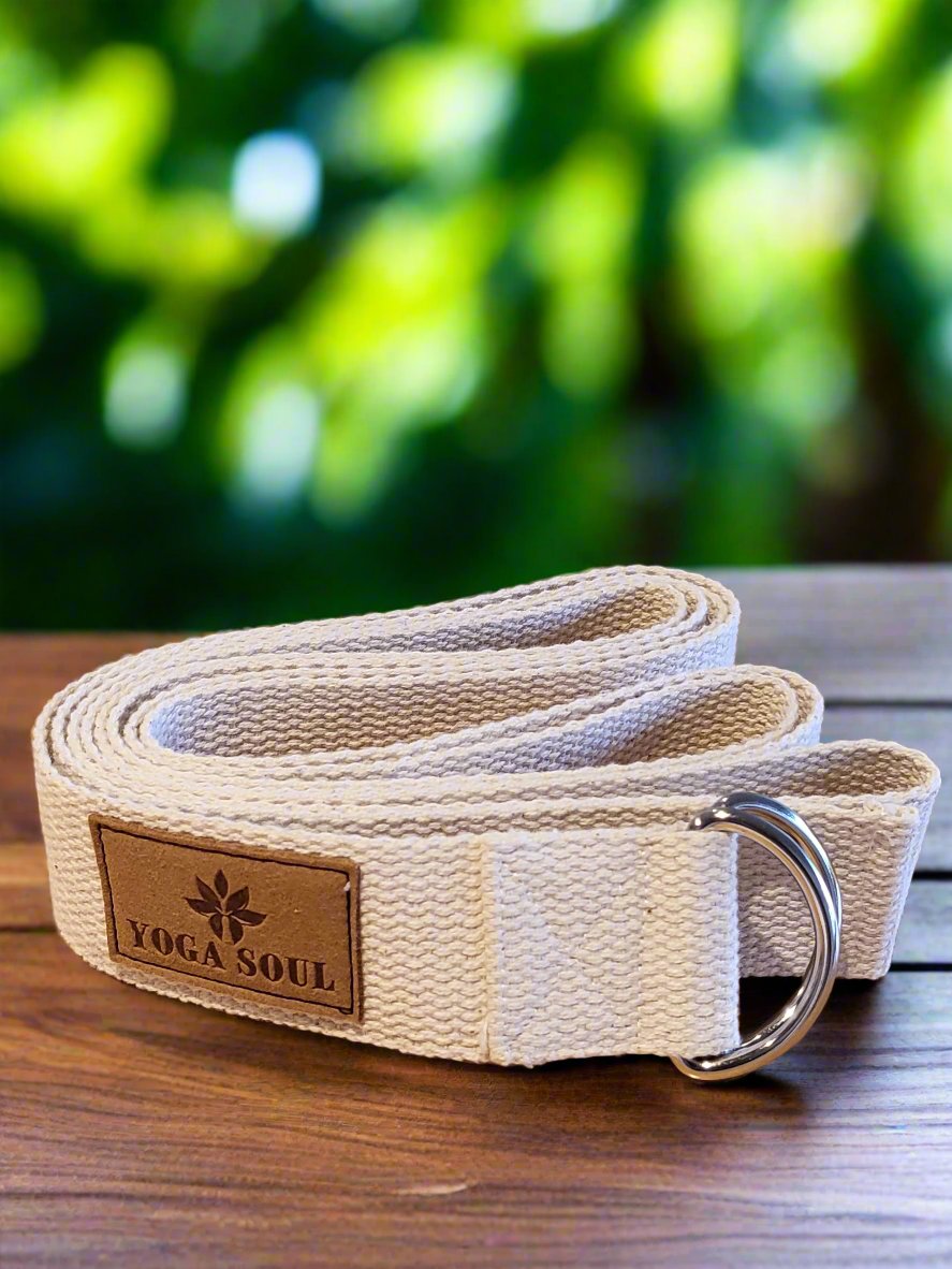 Yoga Strap | D-Ring | Purity - Yoga Soul