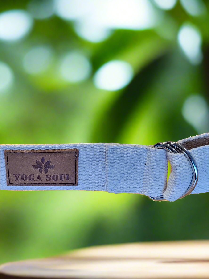 Yoga Strap | D-Ring | Purity - Yoga Soul